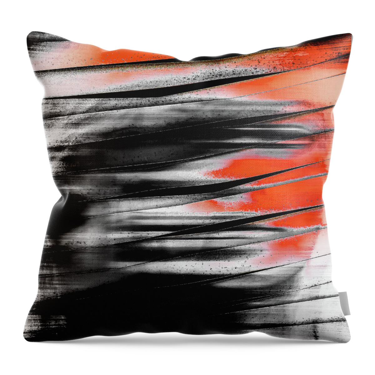 Jalousie Throw Pillow featuring the photograph The woman behind the jalousie by Gabi Hampe