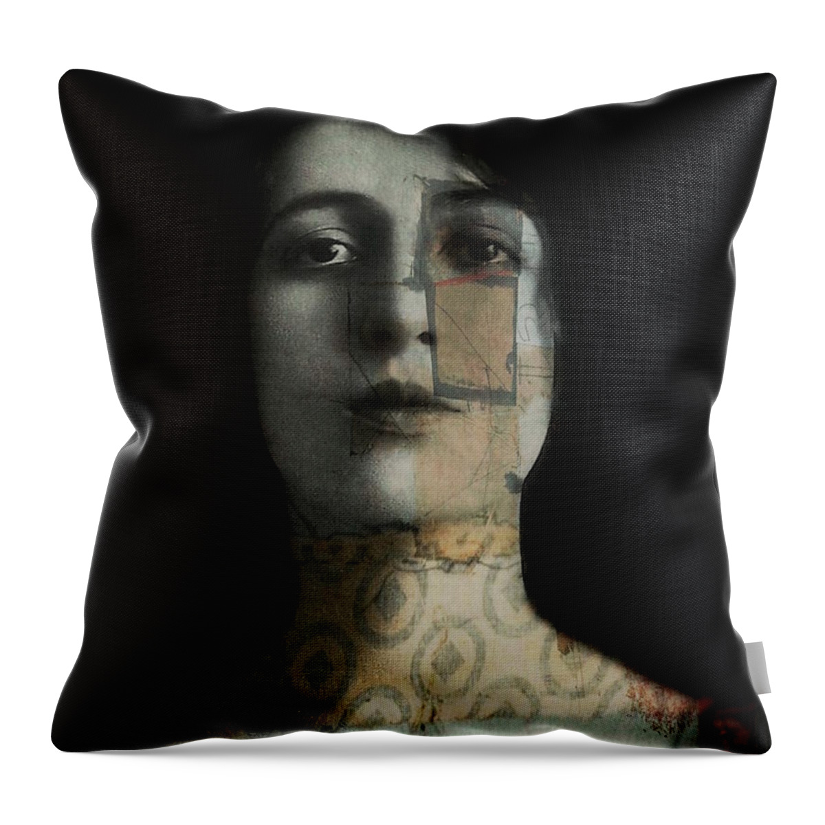 Elena Sangro Throw Pillow featuring the mixed media These Are The Days by Paul Lovering