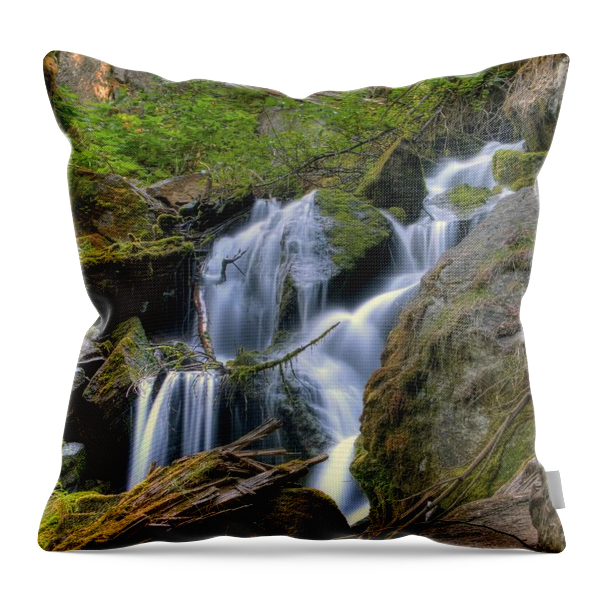 Hdr Throw Pillow featuring the photograph Tranquility by Brad Granger