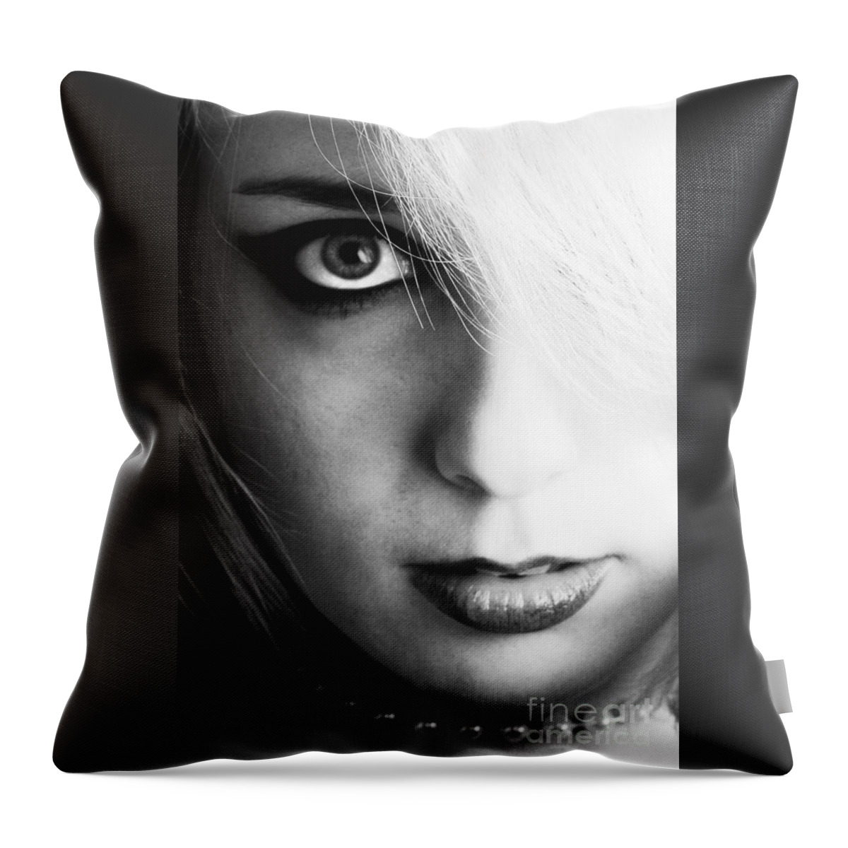 Artistic Throw Pillow featuring the photograph Vast Impression by Robert WK Clark
