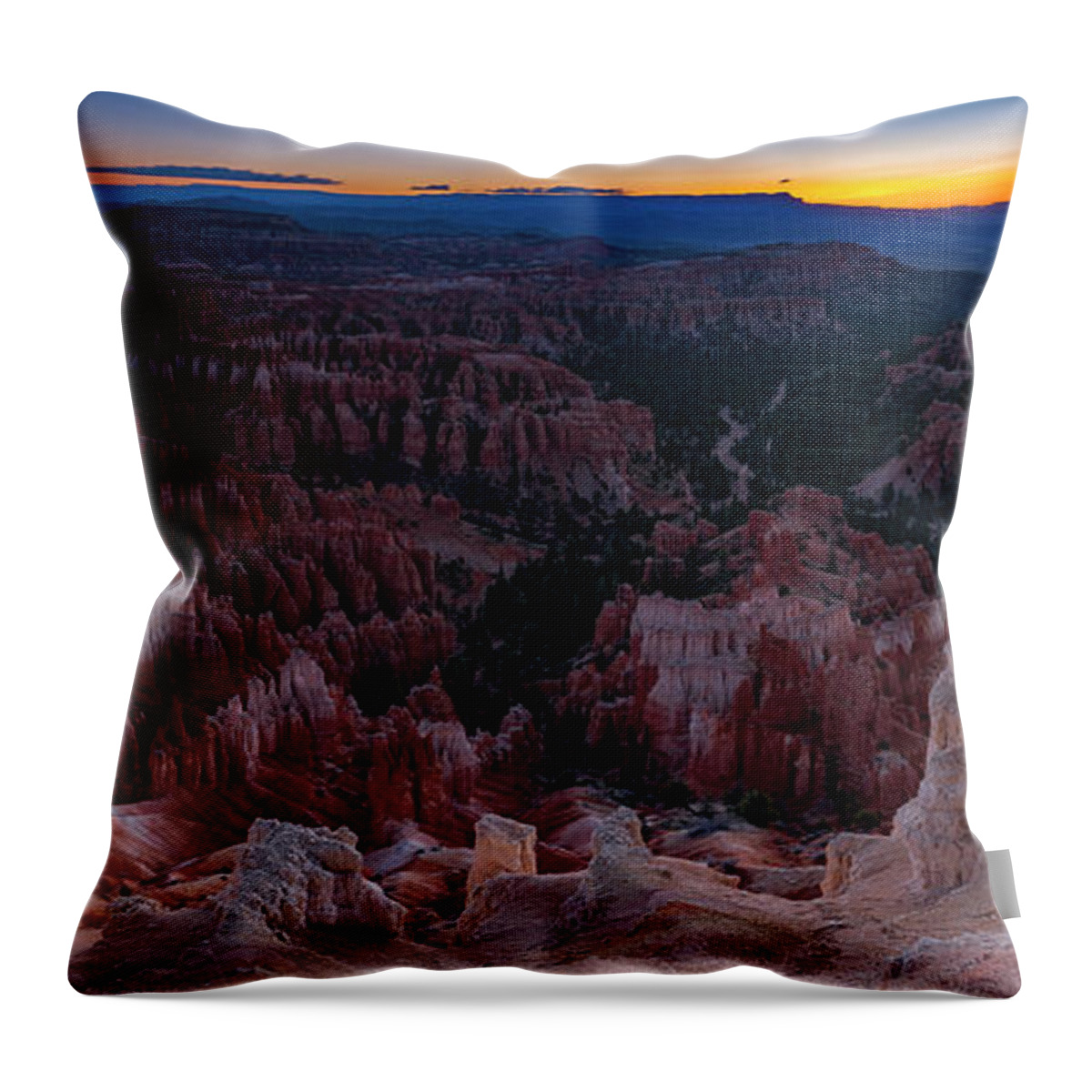 50s Throw Pillow featuring the photograph When The Light Was Born by Edgars Erglis