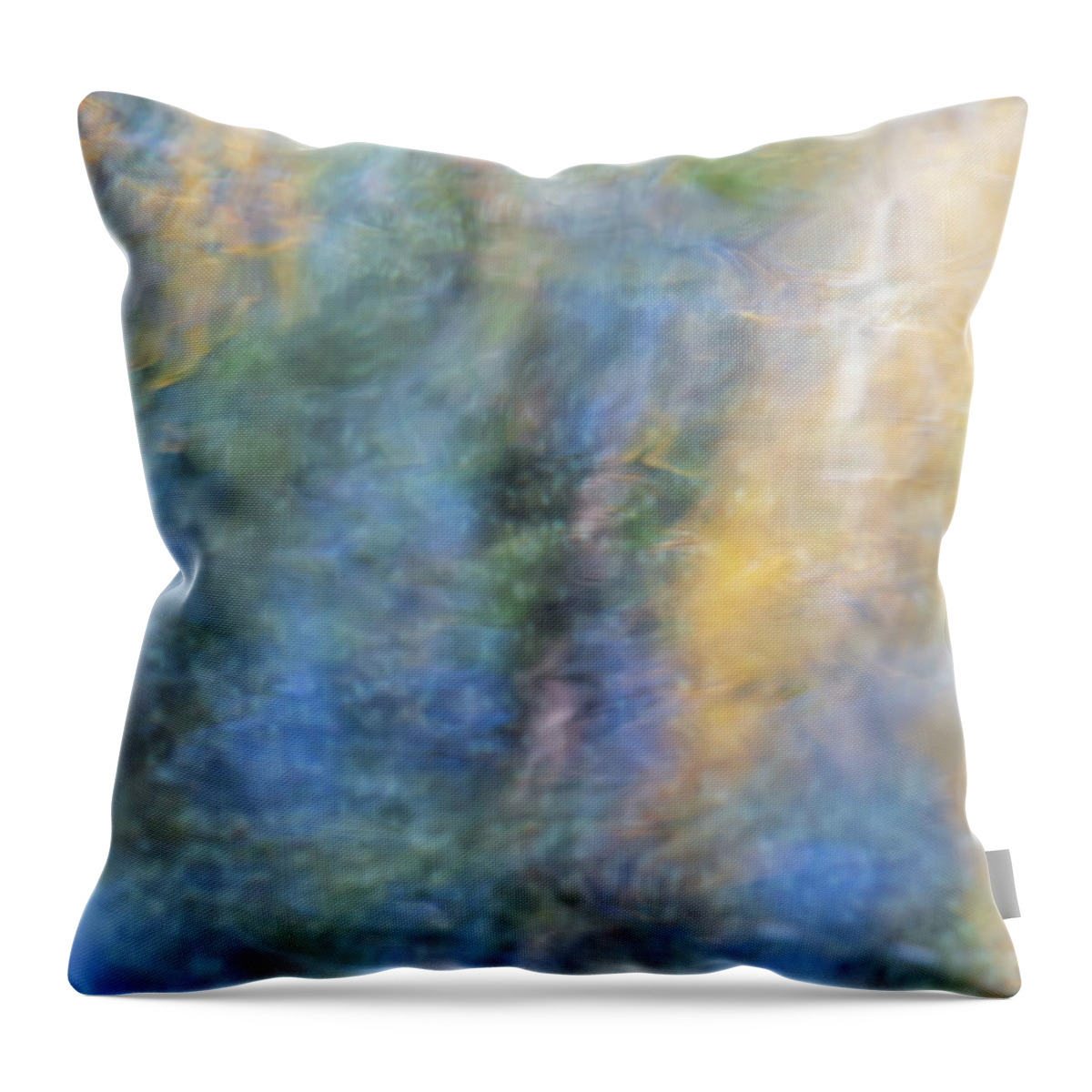 Yosemite Throw Pillow featuring the photograph Yosemite Reflections 3 by Larry Marshall