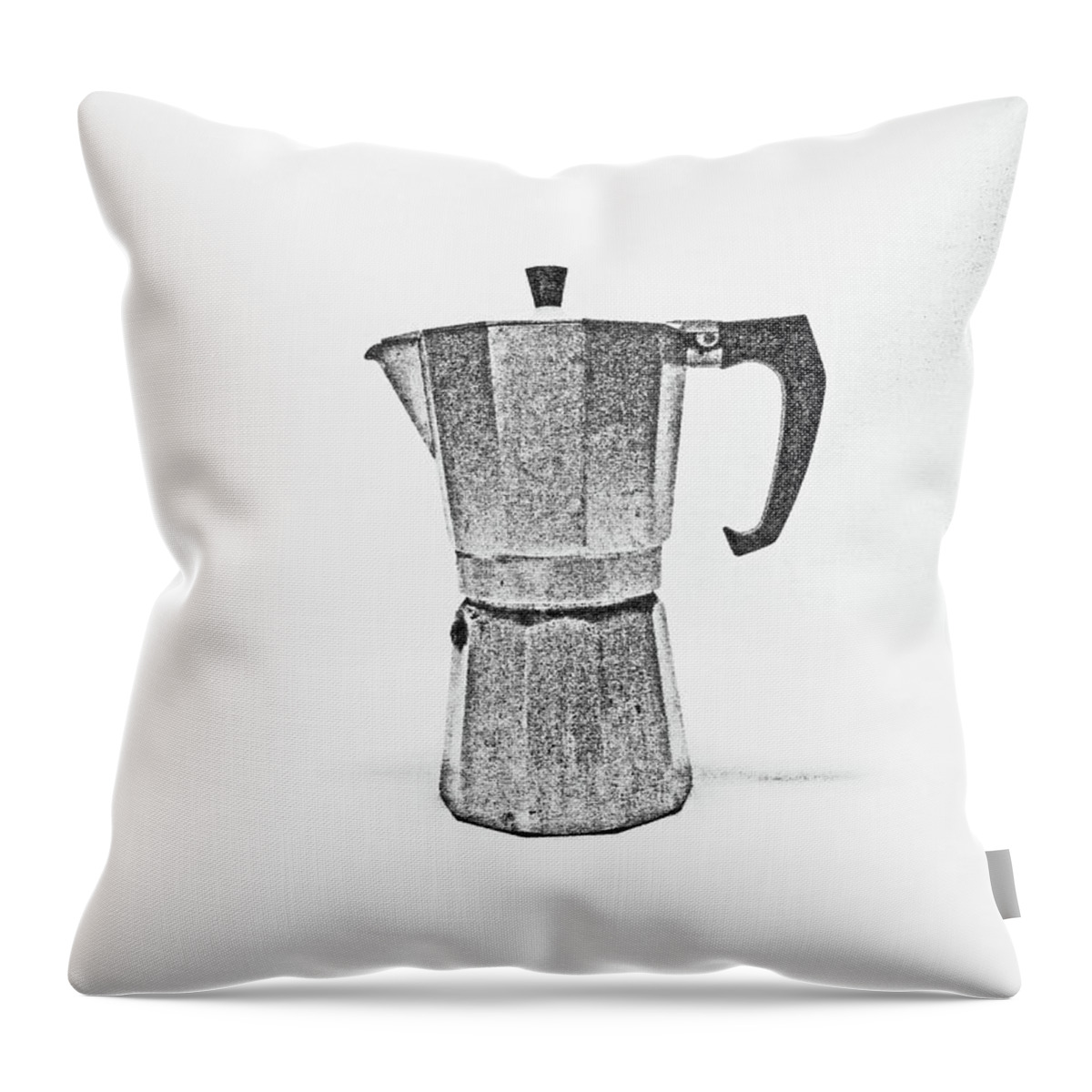 Coffee Throw Pillow featuring the photograph 08/05/19 Cafetiere by Lachlan Main