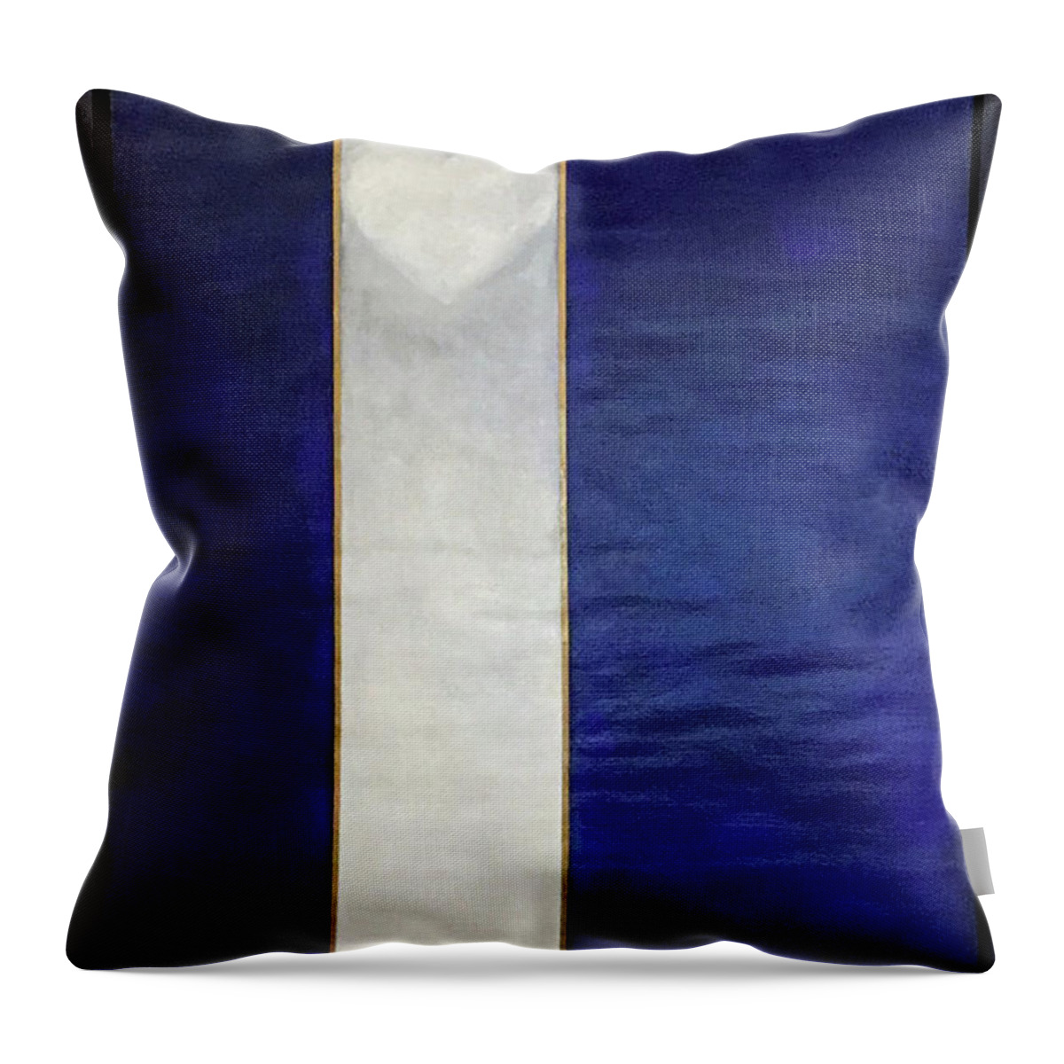  Throw Pillow featuring the painting Ascending Heart by James Lanigan Thompson MFA