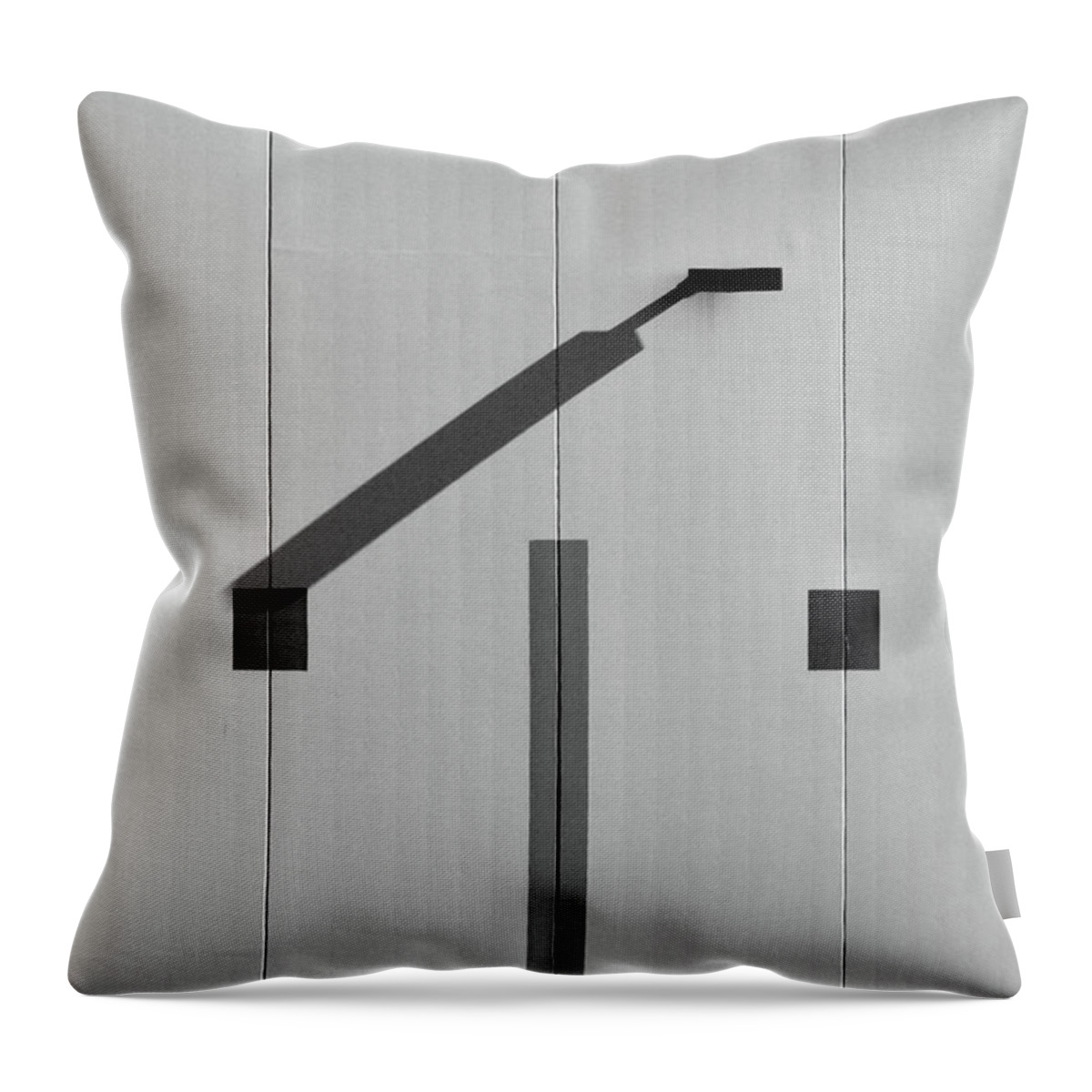 Urban Throw Pillow featuring the photograph A Salute to Minimalism by Stuart Allen