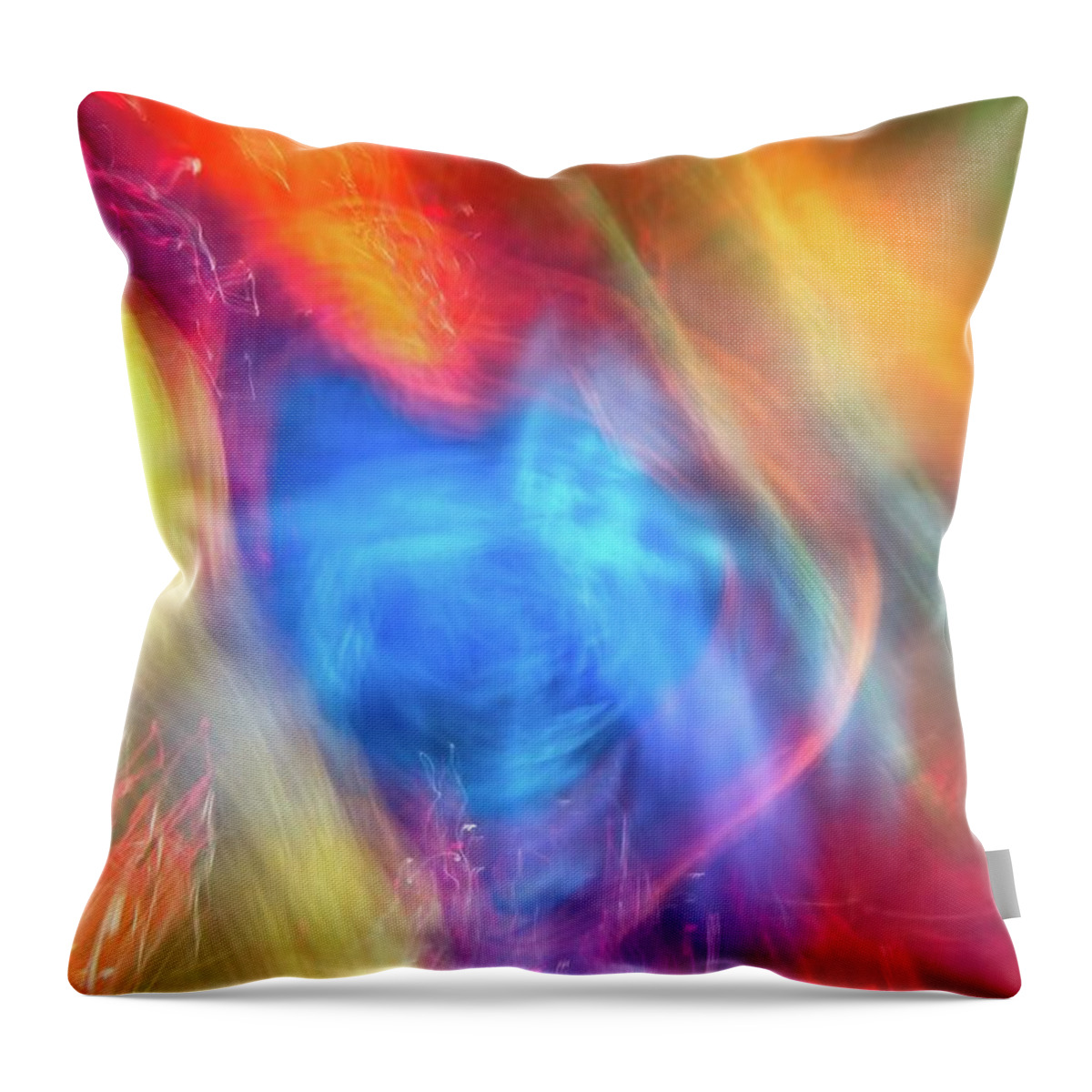 Background Throw Pillow featuring the photograph Abstract 61 by Steve DaPonte