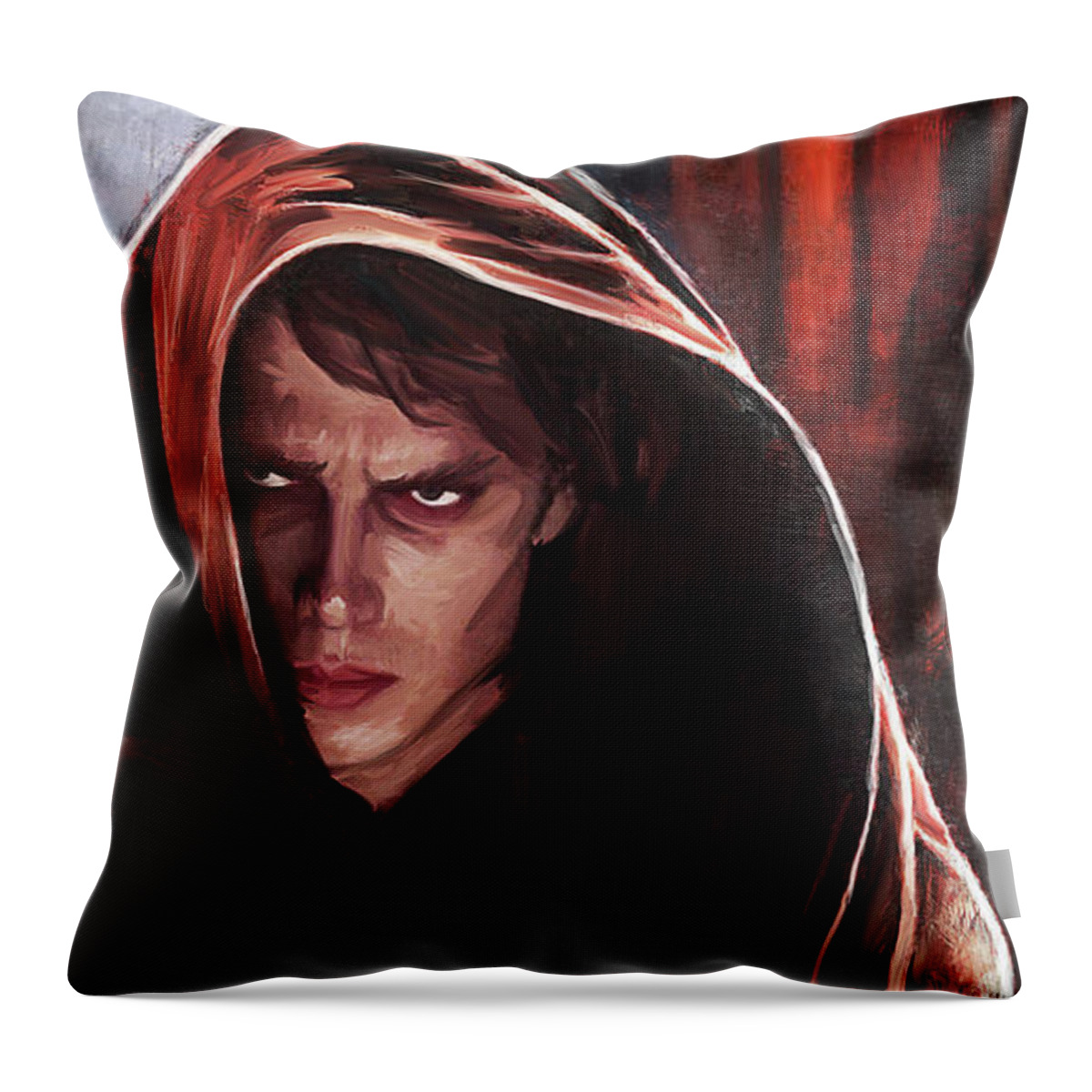 Darth Maul - Star Wars Throw Pillow by Joseph Oland - Pixels