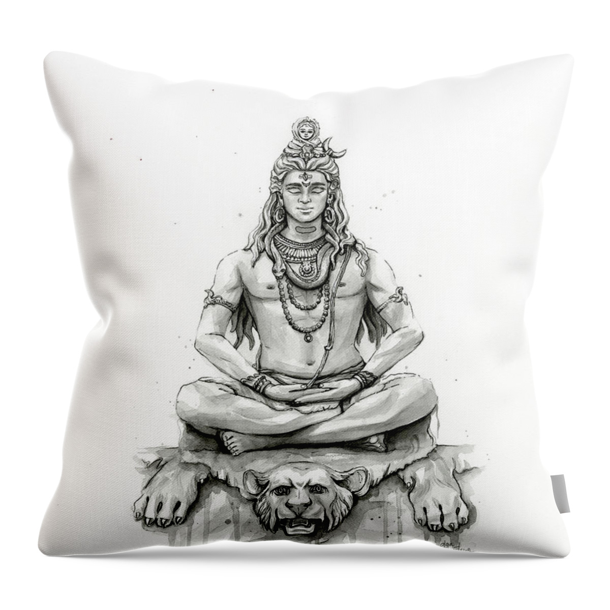 Lord Shiva Meditation Sketch on Behance