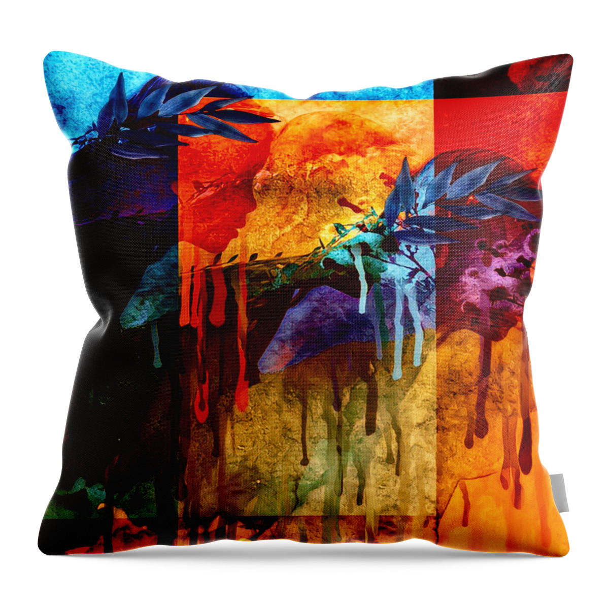 Bearer Throw Pillow featuring the digital art Bearer by Canessa Thomas