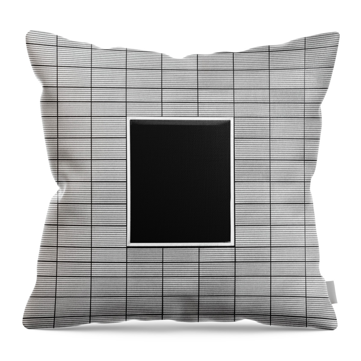 Urban Throw Pillow featuring the photograph Square - Black Hole by Stuart Allen