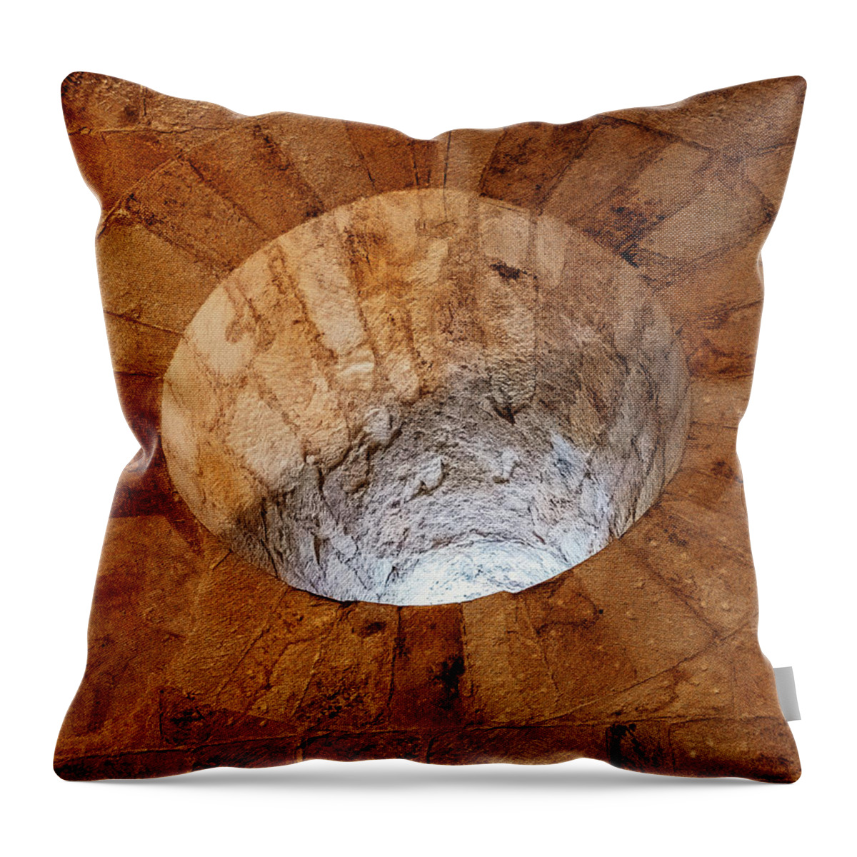 Cudillero Spain Throw Pillow featuring the photograph Cathedral Window by Tom Singleton