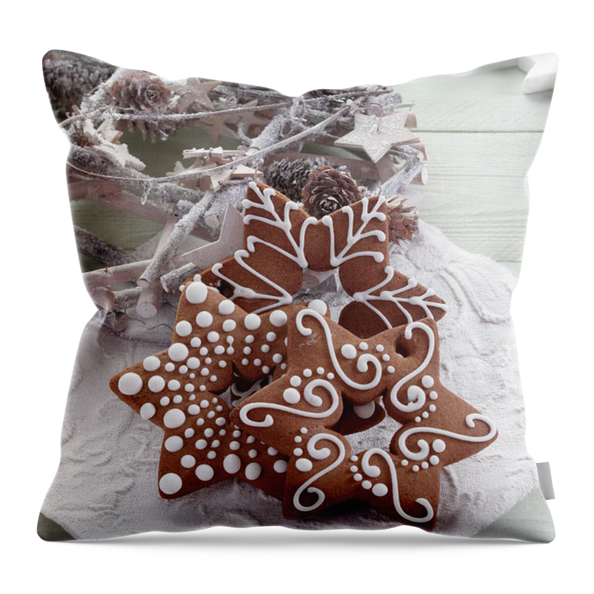 Throw Pillows Set 4 Couch, Cookie Cushions, Biscuit Cushion, Food Cushion