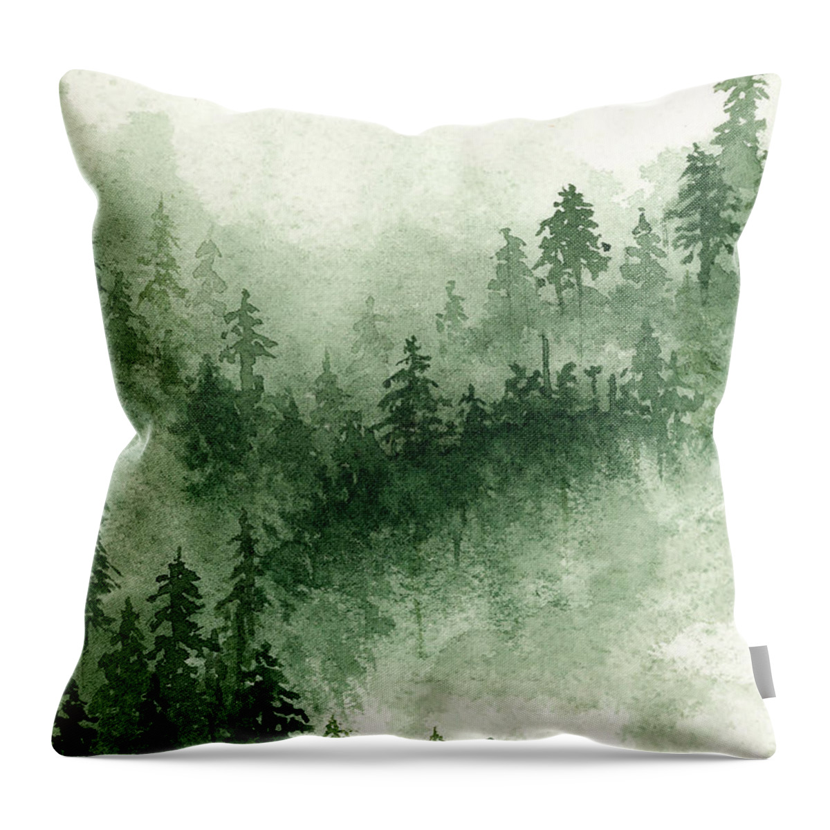 Forest Giant Throw Pillow by Bonnie See - 20 x 20 - Pixels