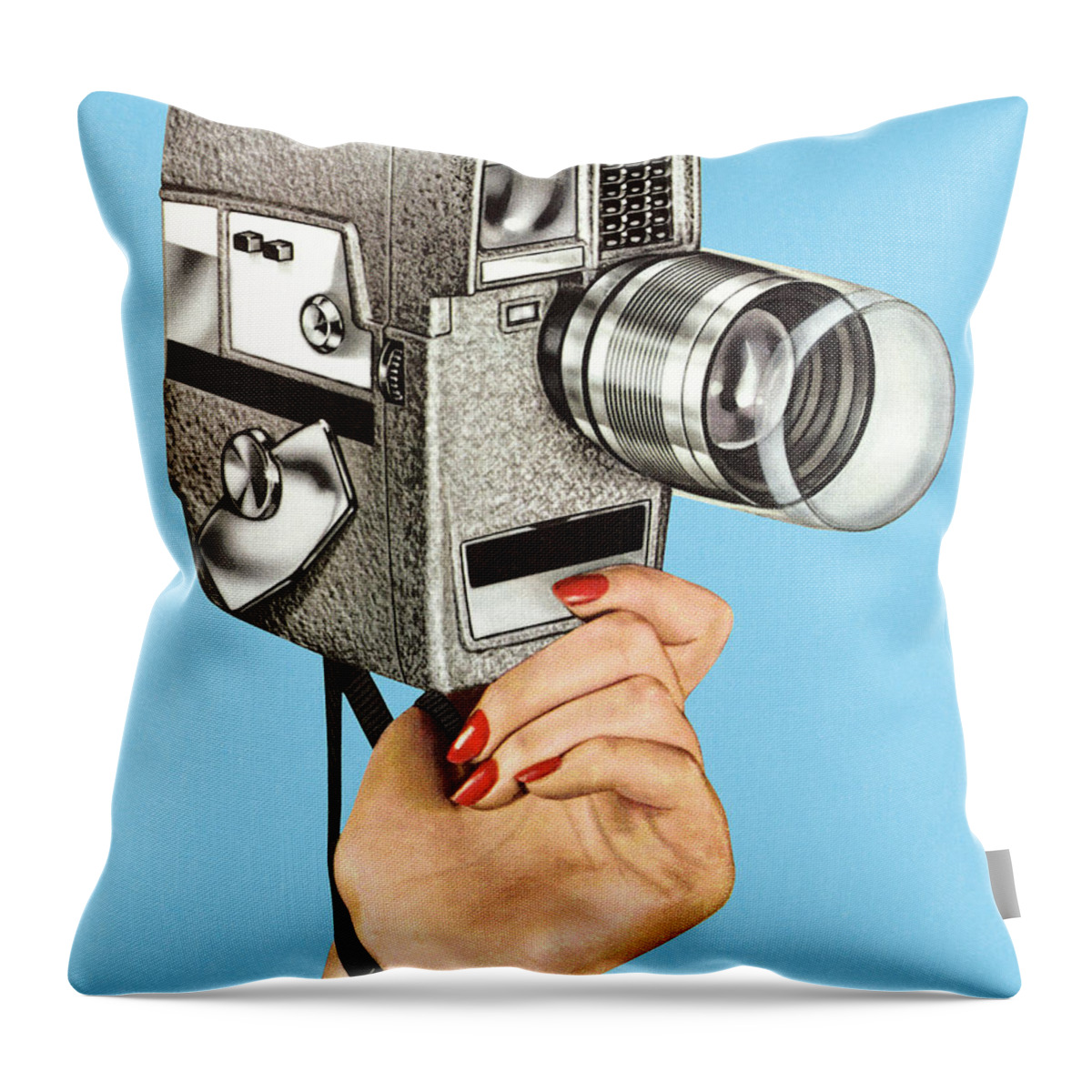Giant V Throw Pillow by CSA Images - Pixels