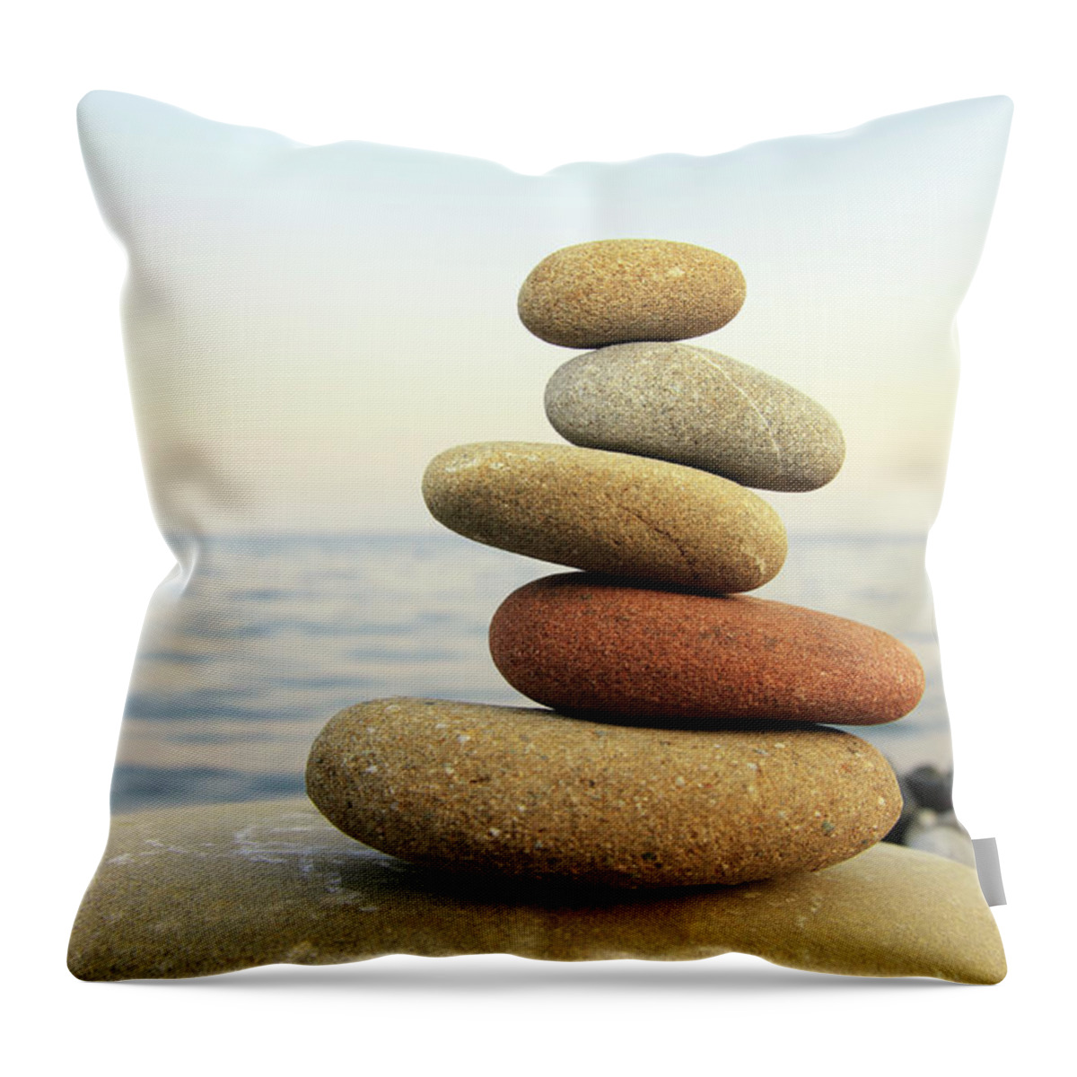 Recreational Pursuit Throw Pillow featuring the photograph Hierarchy And Balance by Petekarici
