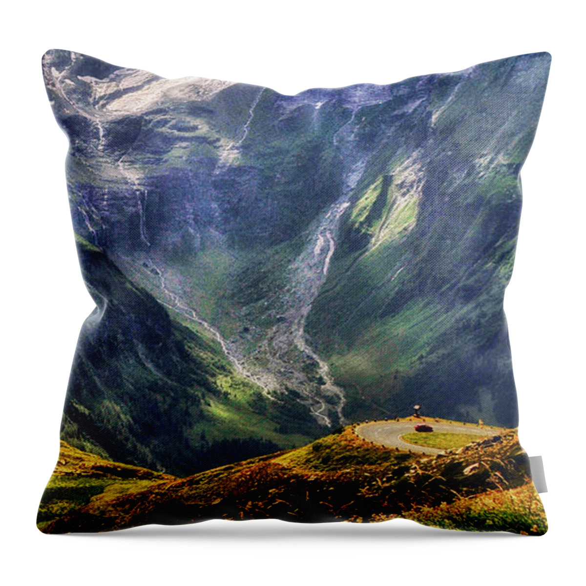 Landscapes Throw Pillow featuring the photograph Hohe Tauern National Park Austria by Gerlinde Keating - Galleria GK Keating Associates Inc