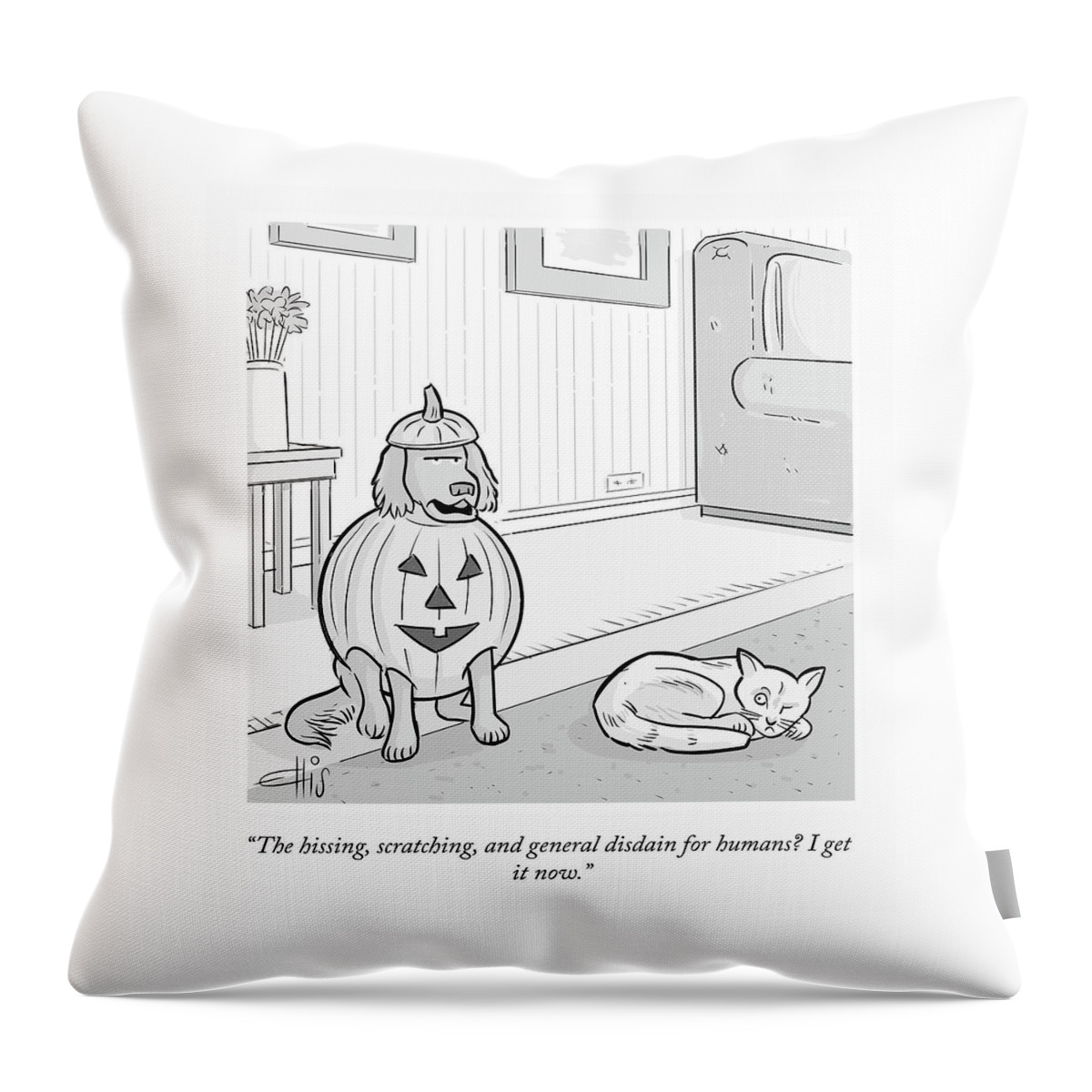 I Get It Now Throw Pillow