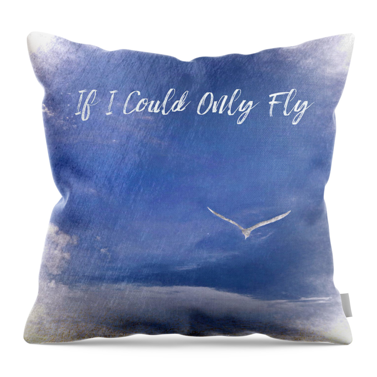  Throw Pillow featuring the photograph If I Could Only Fly by Jack Wilson