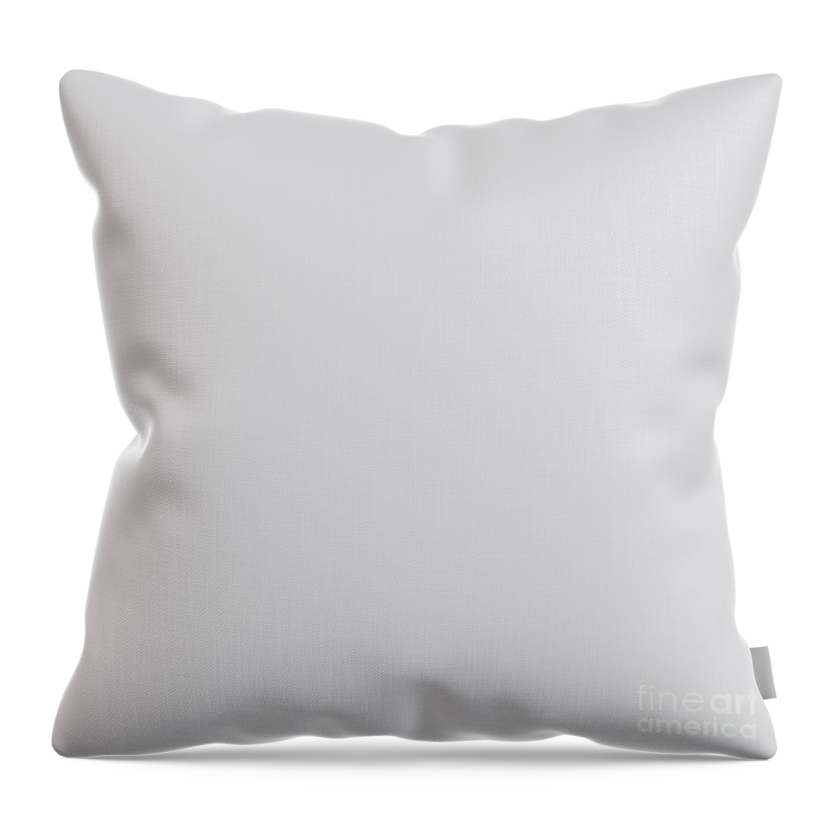 Gray Throw Pillow featuring the digital art Light Gray Grey by Delynn Addams for Interior Home Decor by Delynn Addams