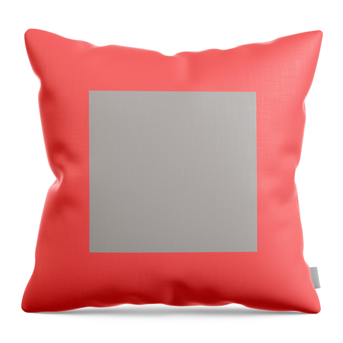 Medium Gray For Home Decor Pillows And Blankets Throw Pillow featuring the digital art Medium Gray for Home Decor Pillows and Blankets by Delynn Addams