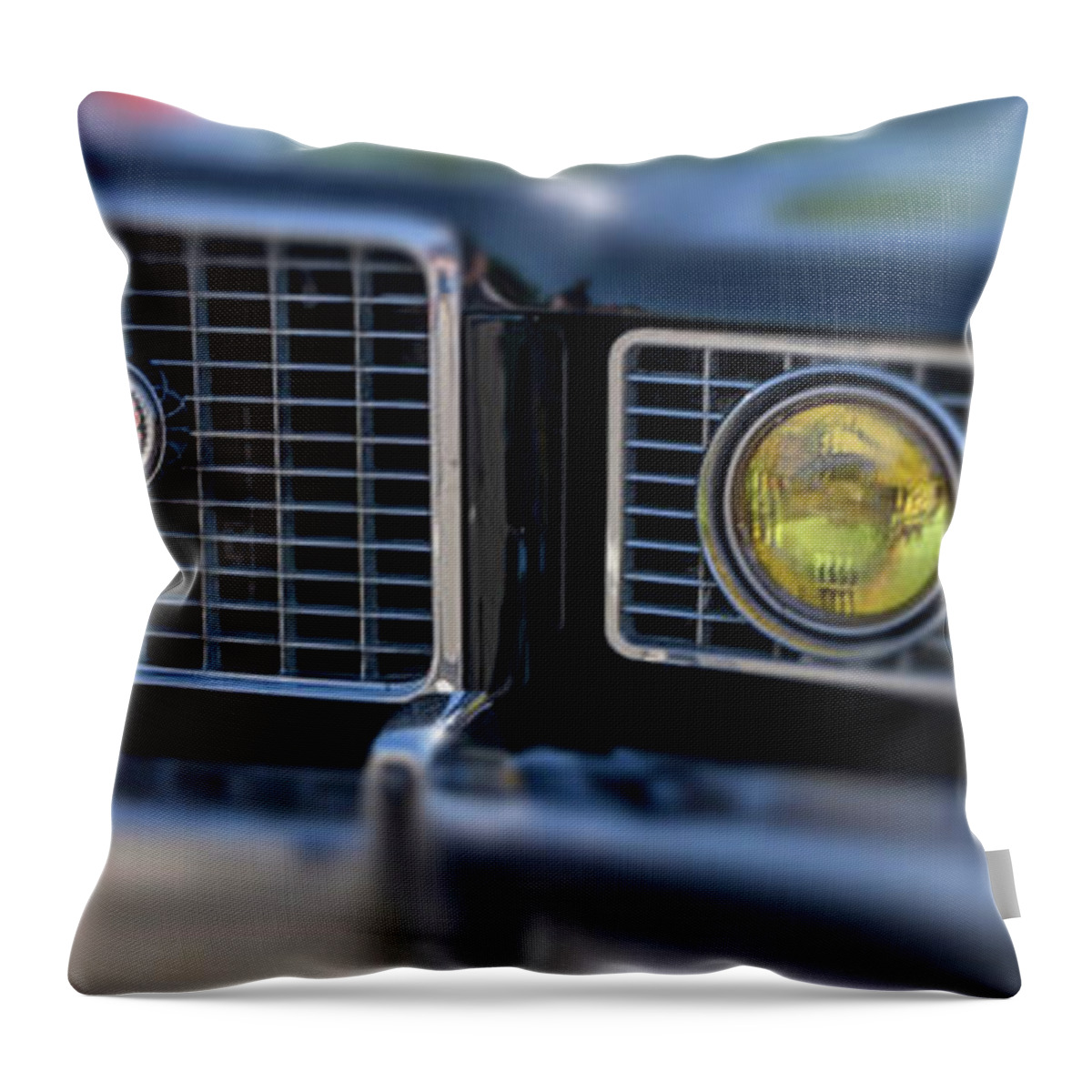 Gt Mercury Throw Pillow featuring the photograph Mercury GT by Cathy Anderson