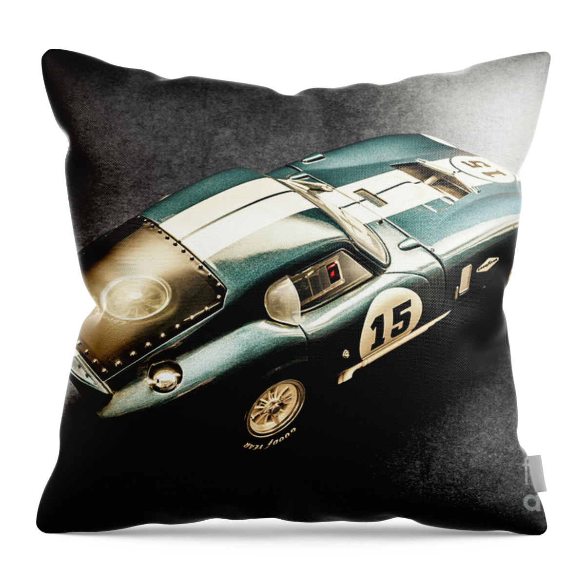Vehicle Throw Pillow featuring the photograph Midnight blue by Jorgo Photography