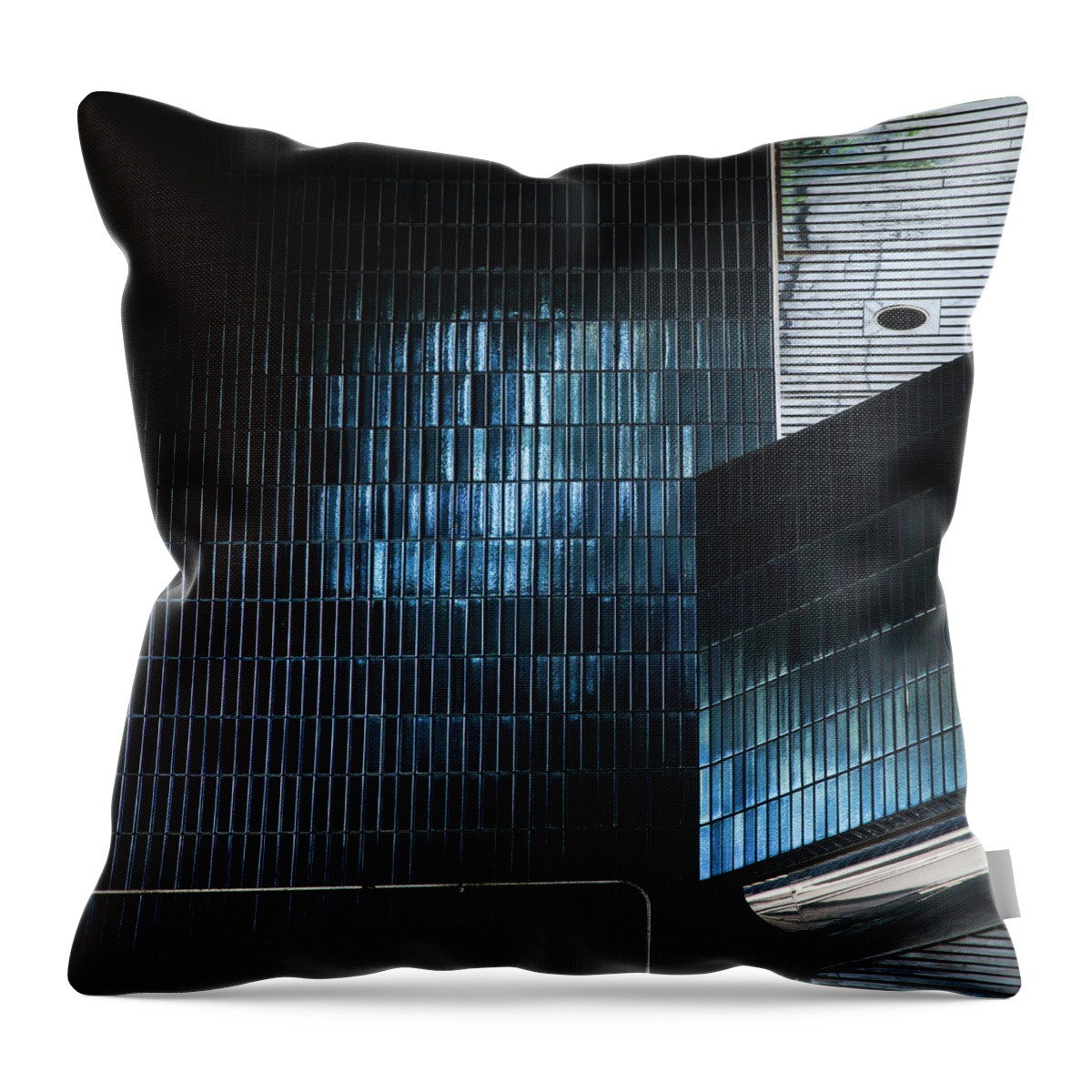 Vancouver Throw Pillow featuring the photograph Miksang 1 by Theresa Tahara