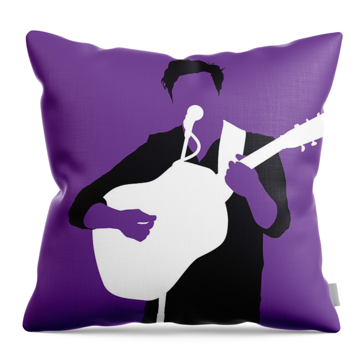 Mumford Throw Pillow featuring the digital art No291 MY Mumford and Sons Minimal Music poster by Chungkong Art