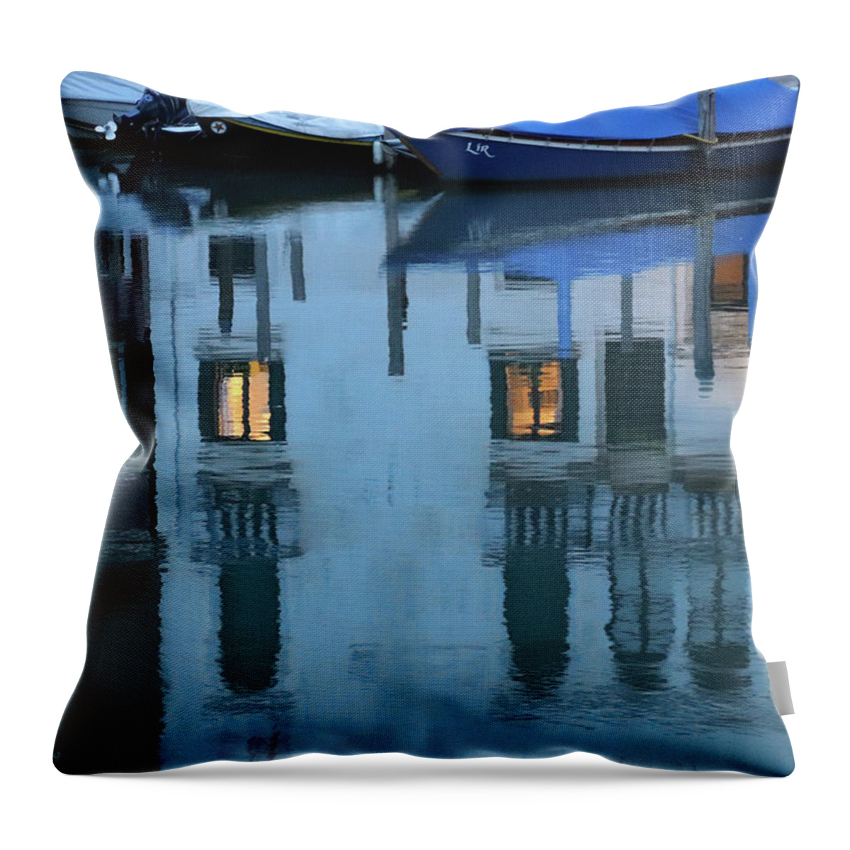 Venice Throw Pillow featuring the photograph Venetian Impressions #2 by Aleksander Rotner