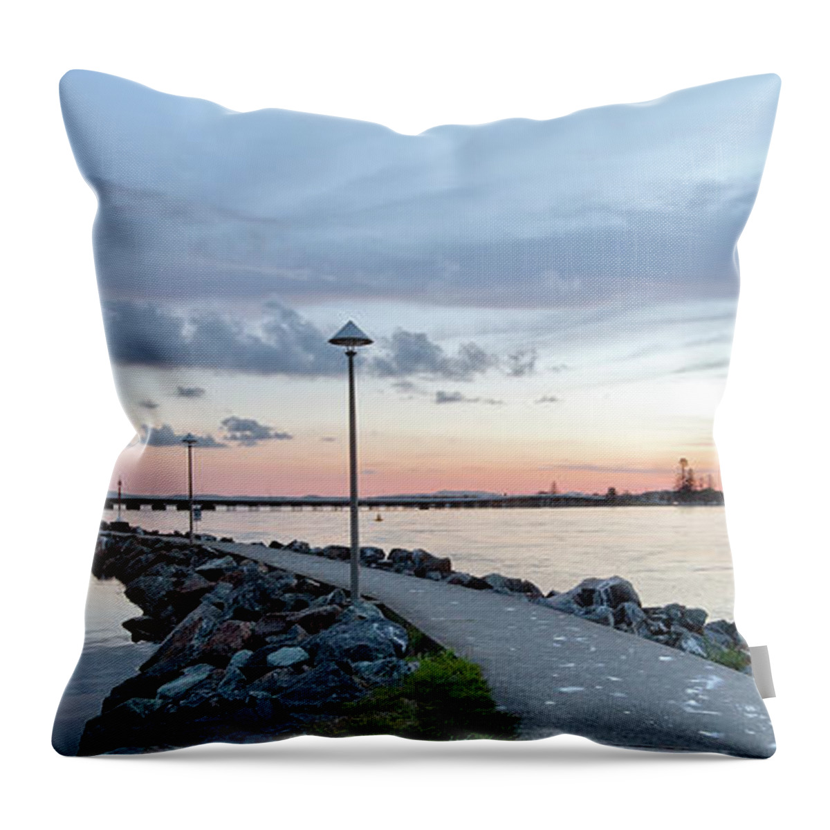 Forster Photography Throw Pillow featuring the digital art What a beautiful day 01 by Kevin Chippindall
