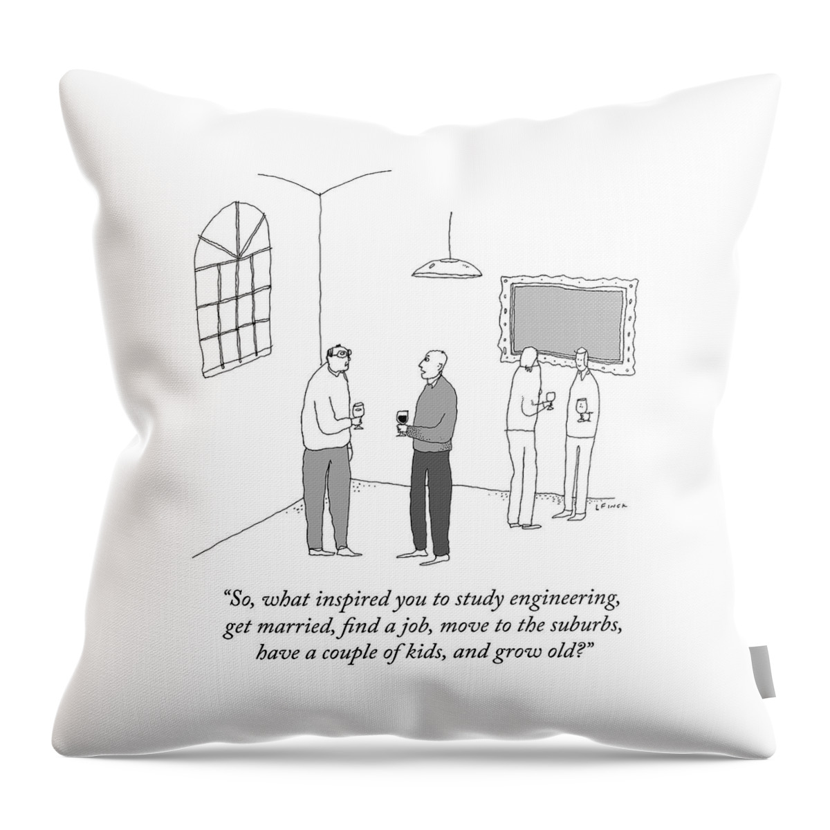 What Inspired You? Throw Pillow