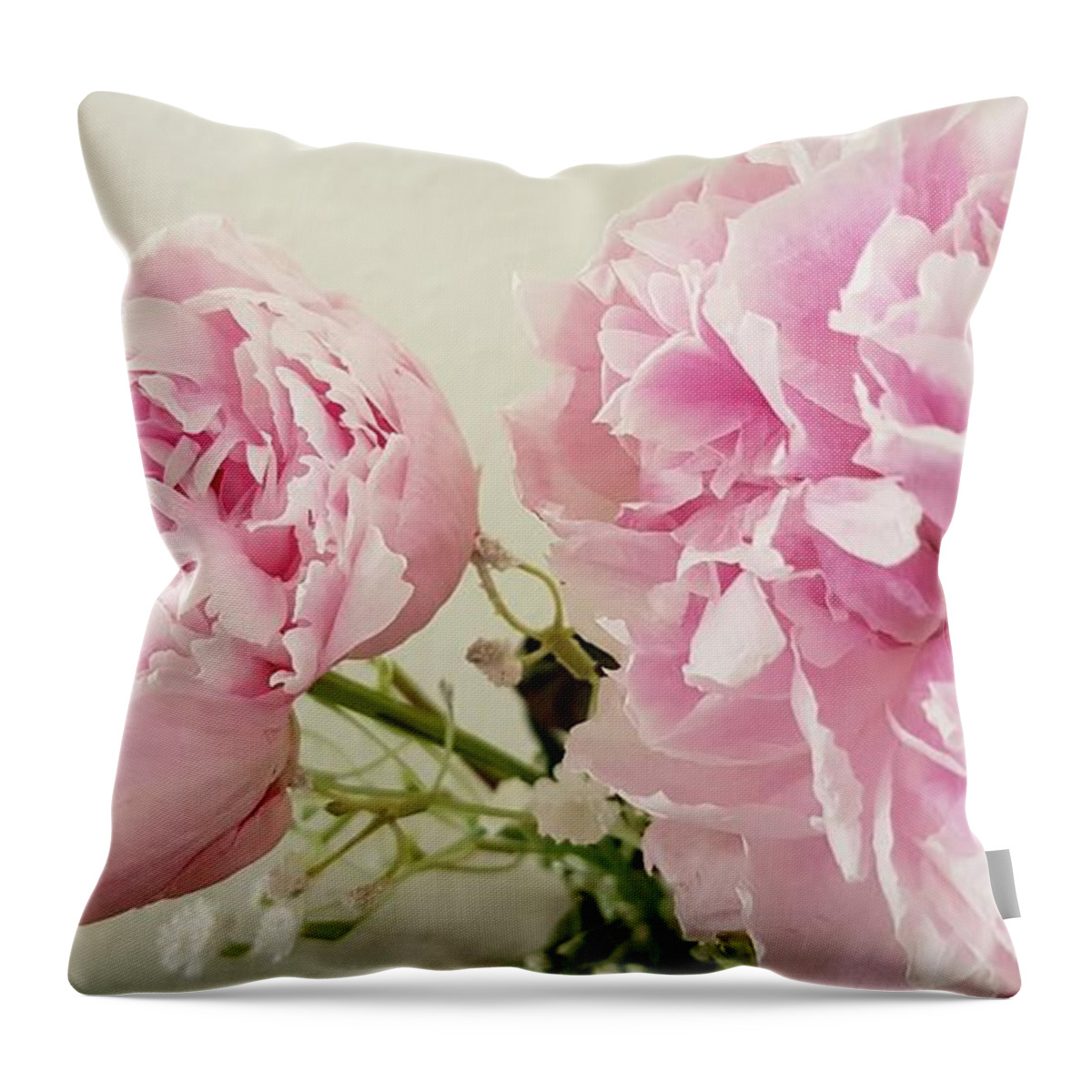 Rose Throw Pillow featuring the photograph You Make Me Feel Brand New by Paul Lovering