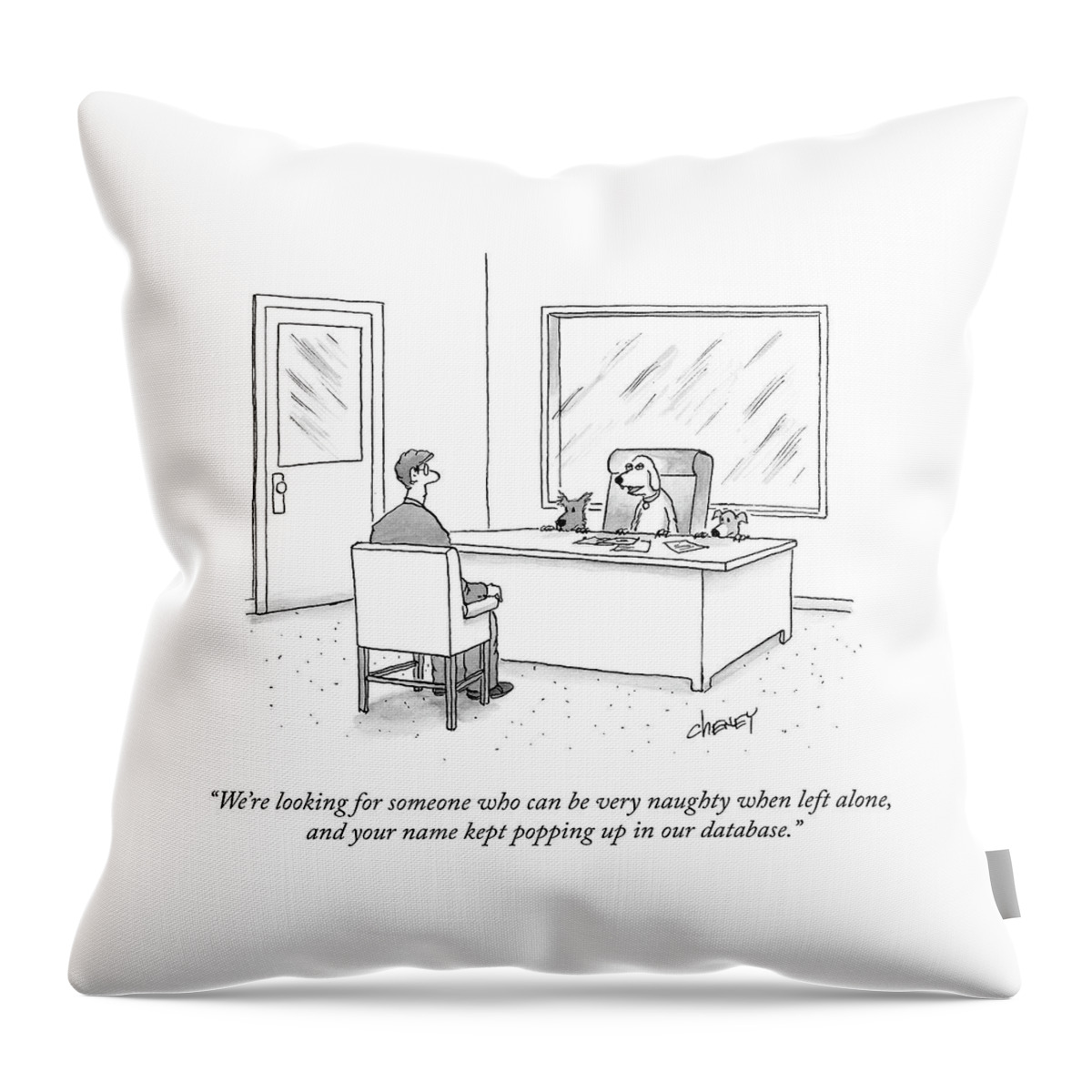 Your Name Kept Popping Up Throw Pillow