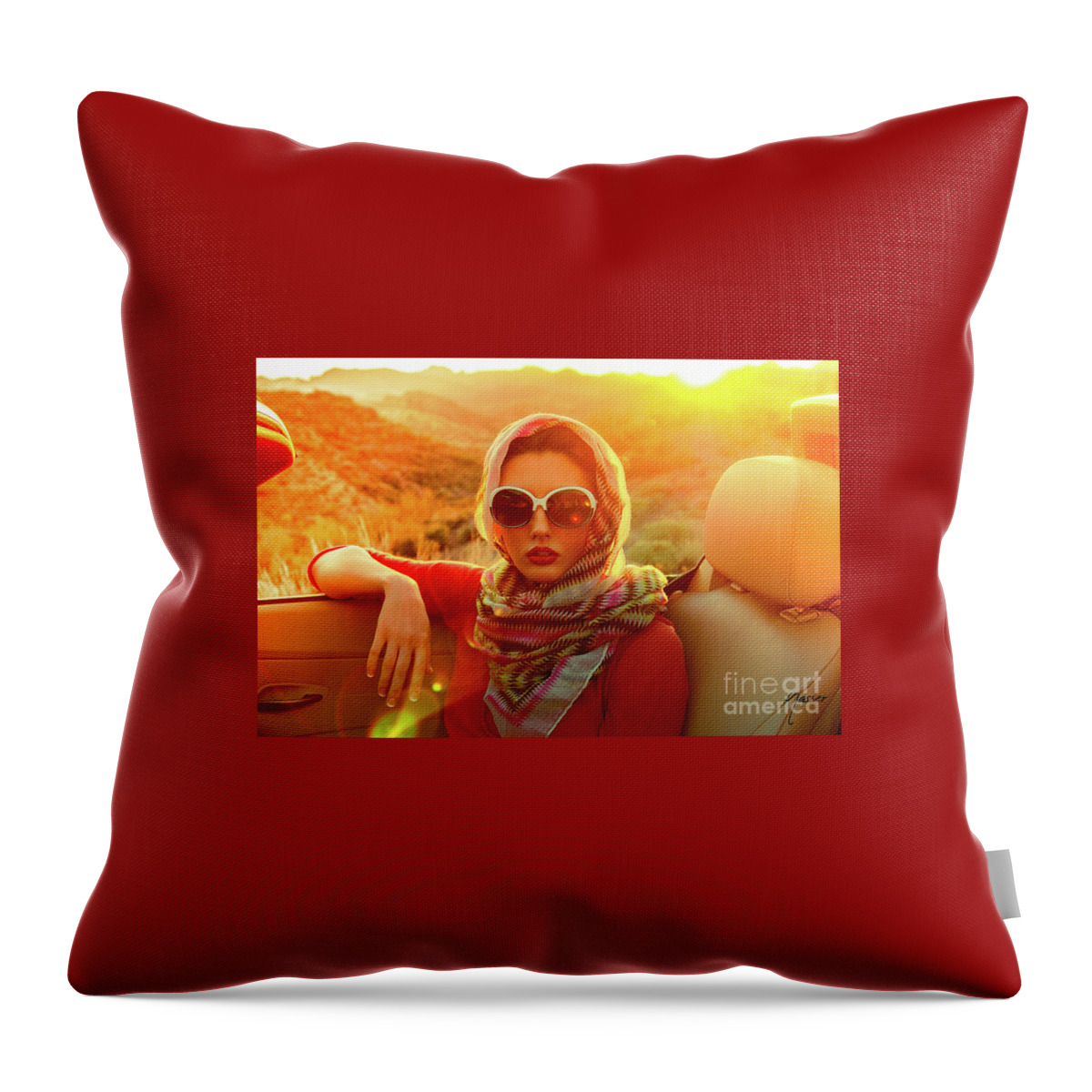 21 Years Throw Pillow featuring the photograph 0647 Natasha Z Apache Trail Hustle Arizona Sunset DCXLVII by Amyn Nasser