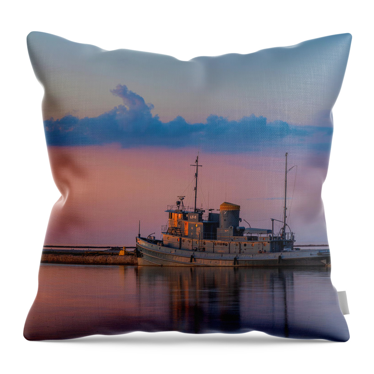 Sunset Throw Pillow featuring the photograph Golden Sunset by Rod Best