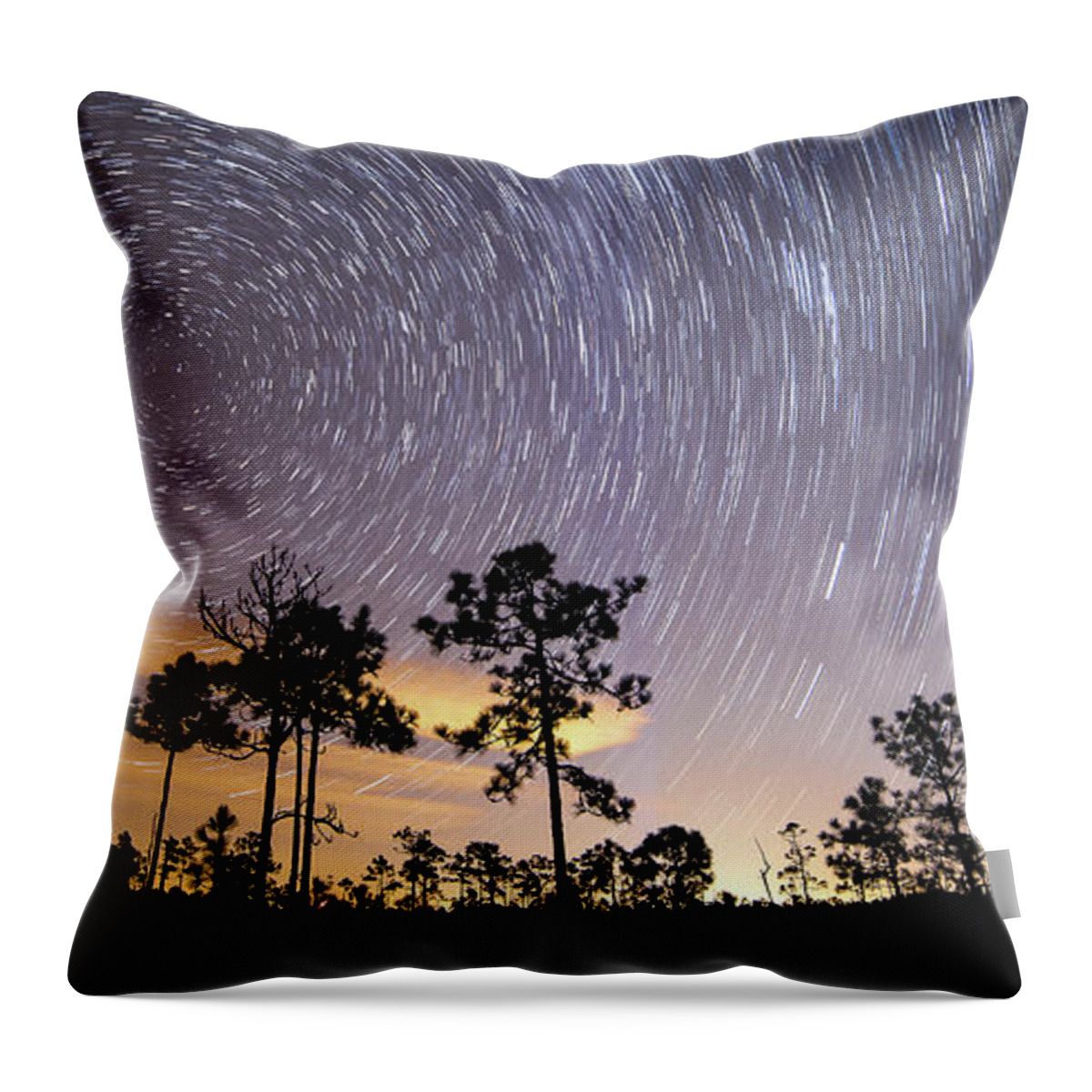 St Jamesstartreails Throw Pillow featuring the photograph Pepperbush Stars by Nick Noble
