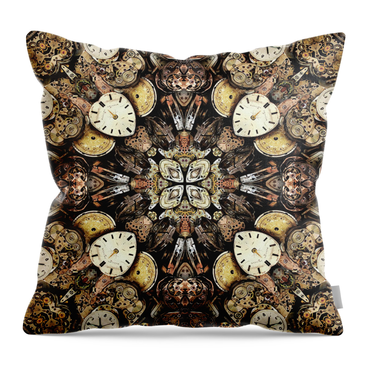 Time Throw Pillow featuring the photograph Pieces of Time by Phil Perkins