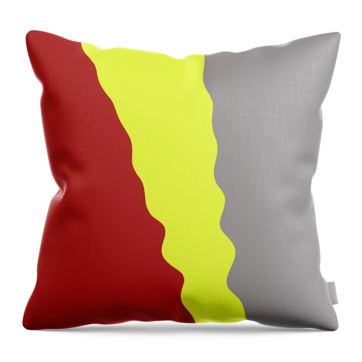 2021 Throw Pillow featuring the digital art 2021 Trend Color of the Year with March Color of the Month by Delynn Addams