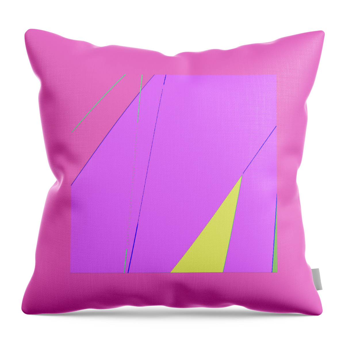  Throw Pillow featuring the digital art Abstract by Art Store Home