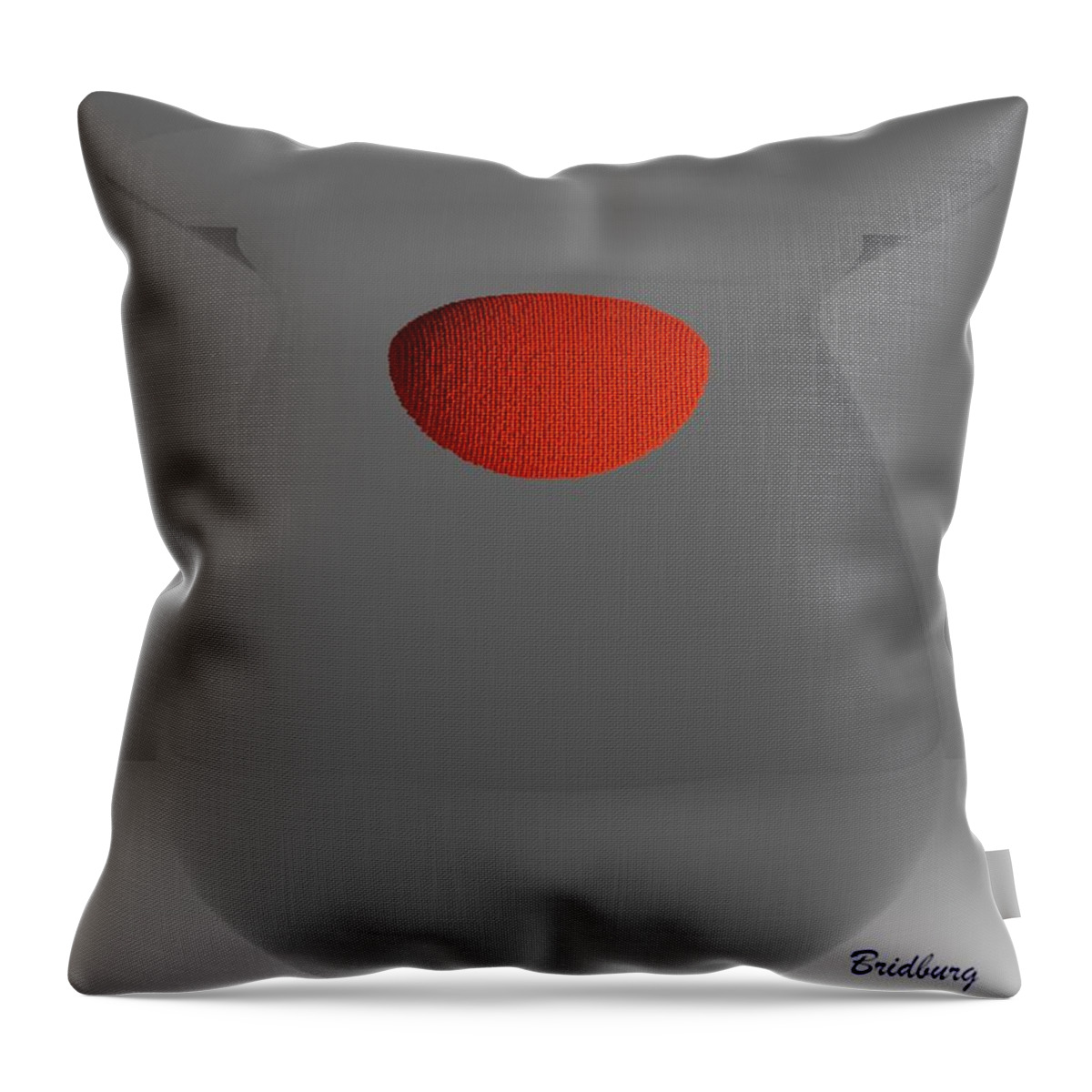 Nft Throw Pillow featuring the digital art 301 Vase by David Bridburg