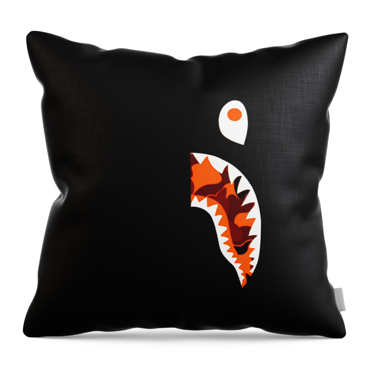 Bape, Shark, Sharks, Camo, Hypebeast, Phone, Case, Apple, Cases, Designer  #5 Throw Pillow by Samber Gledeck - Pixels
