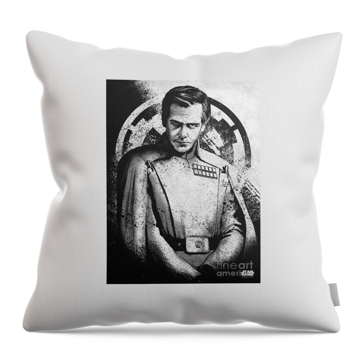 Star Wars #6 Throw Pillow by Timothy Oxley - Pixels