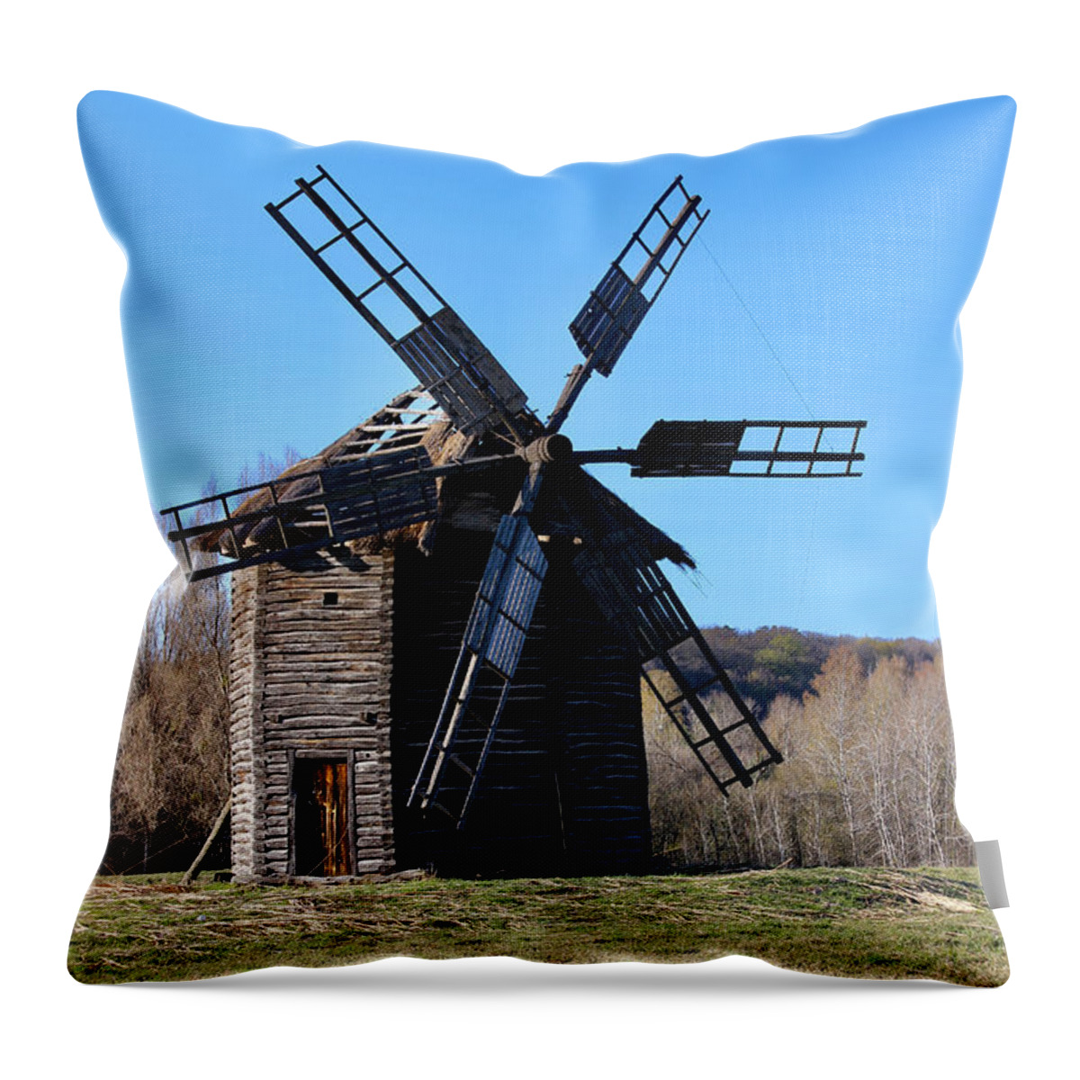 Ukraine Throw Pillow featuring the photograph Ukraine by Annamaria Frost