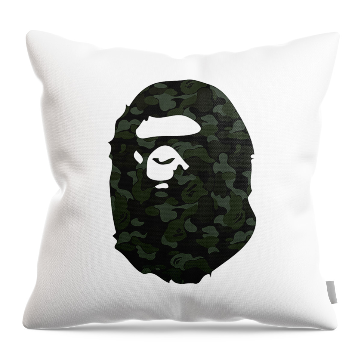 A Bathing Ape Art Throw Pillow by Helmi Ari - Fine Art America