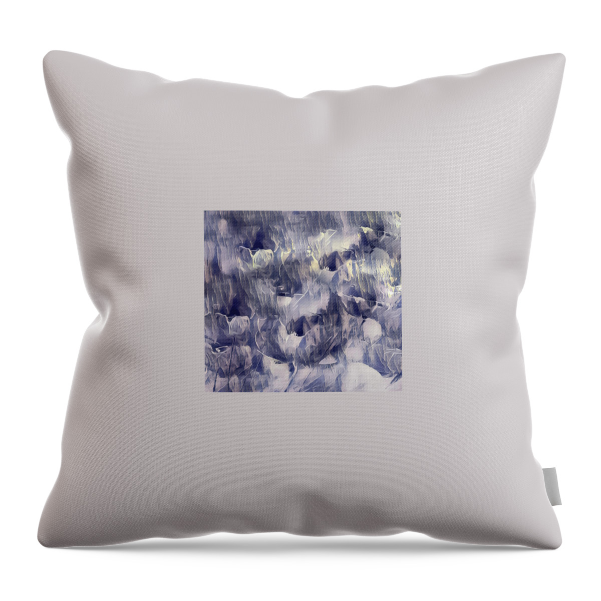 Petals Throw Pillow featuring the painting A Plethora Of Light On Petals by Lisa Kaiser