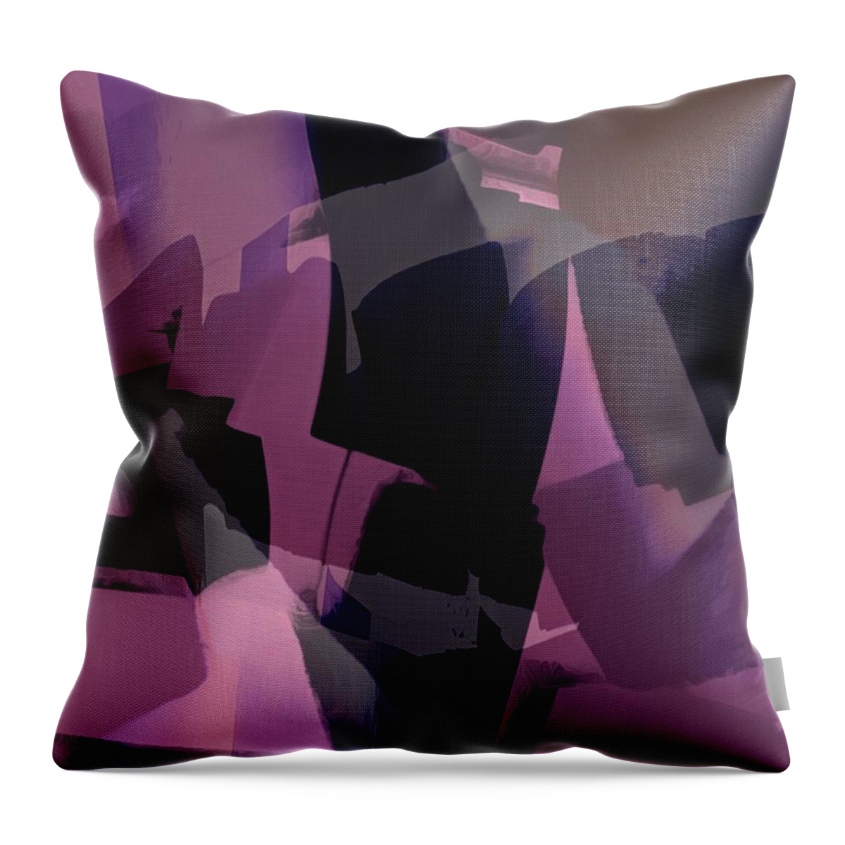  Throw Pillow featuring the digital art Abstract #1 by Michelle Hoffmann