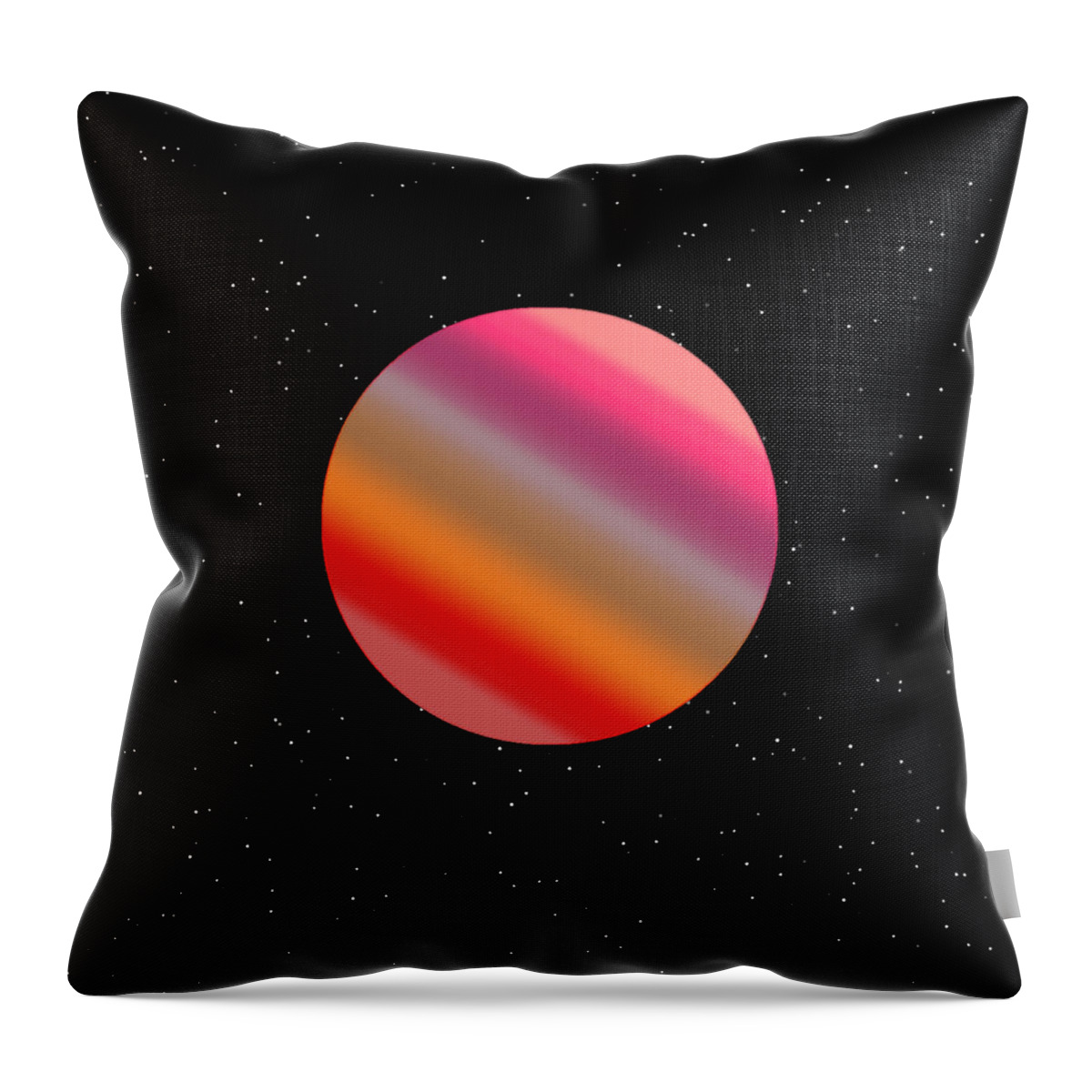 The Entranceway Throw Pillow featuring the digital art Another World by Ronald Mills