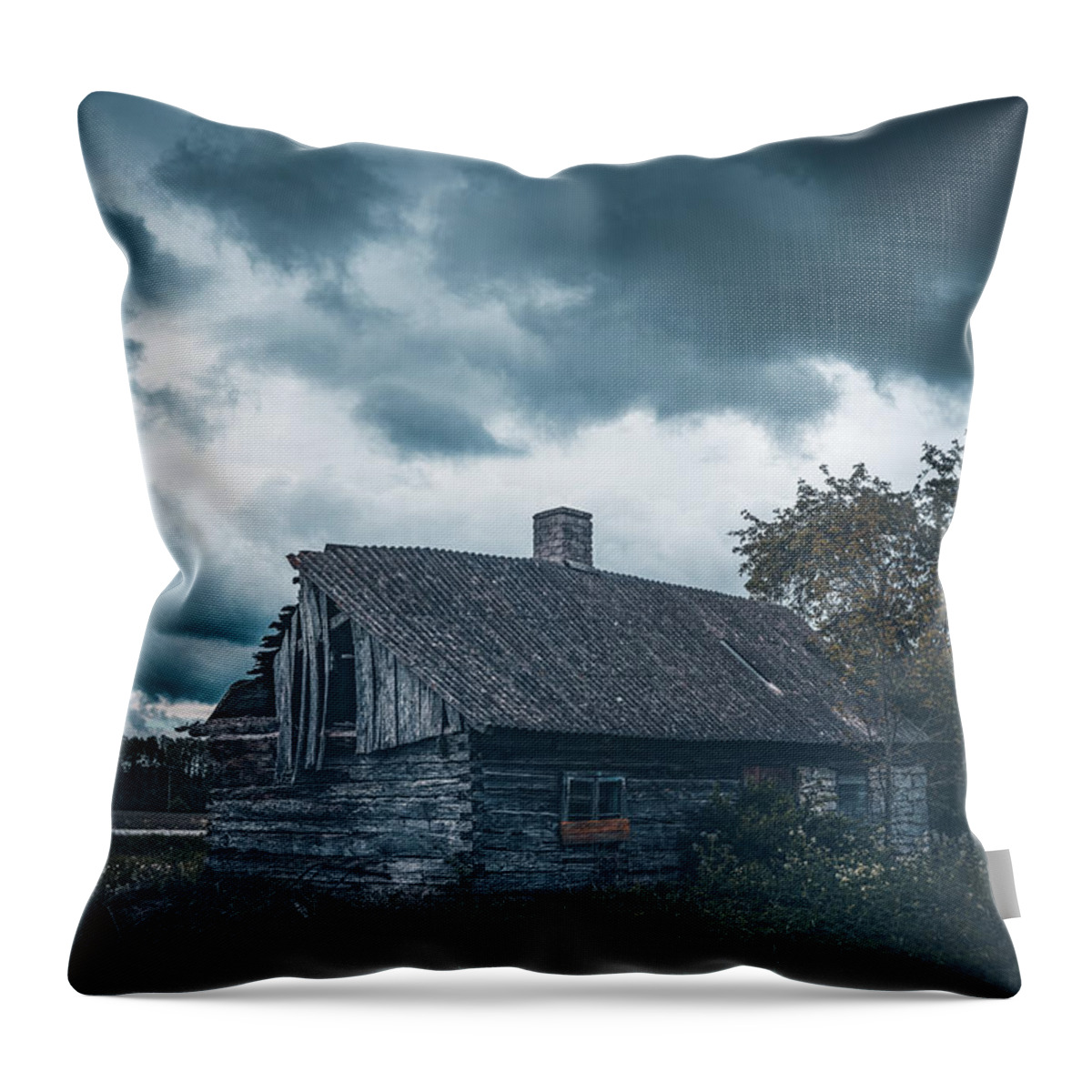 Drama Throw Pillow featuring the photograph Back in Time by Philippe Sainte-Laudy