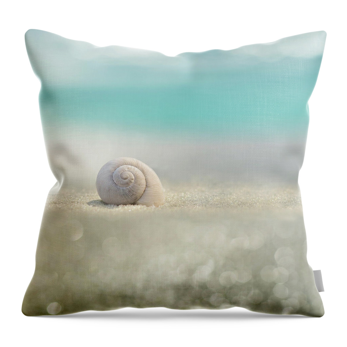 Beach Throw Pillow featuring the photograph Beach House by Laura Fasulo