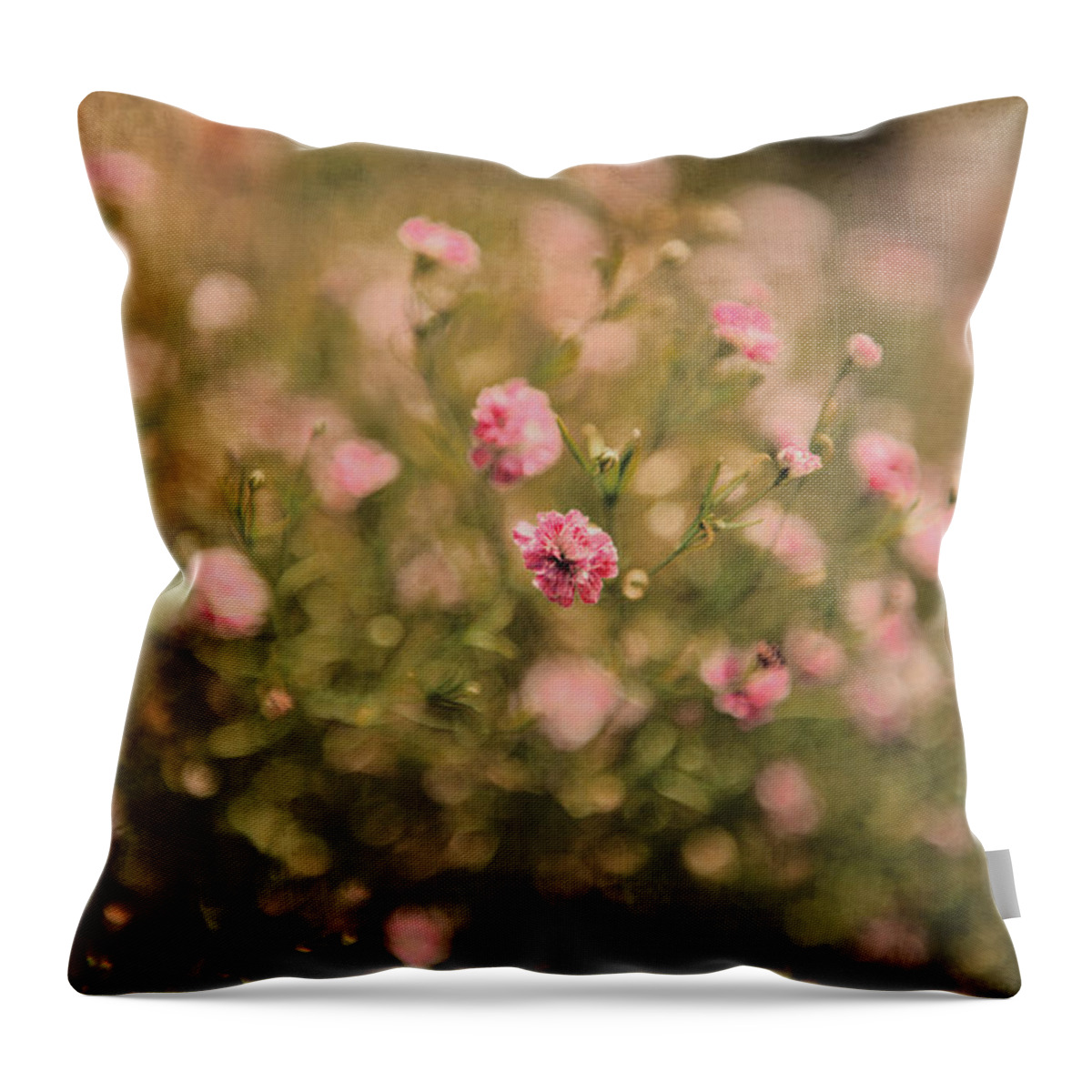  Throw Pillow featuring the photograph Beauty in the garden by Yasmina Baggili